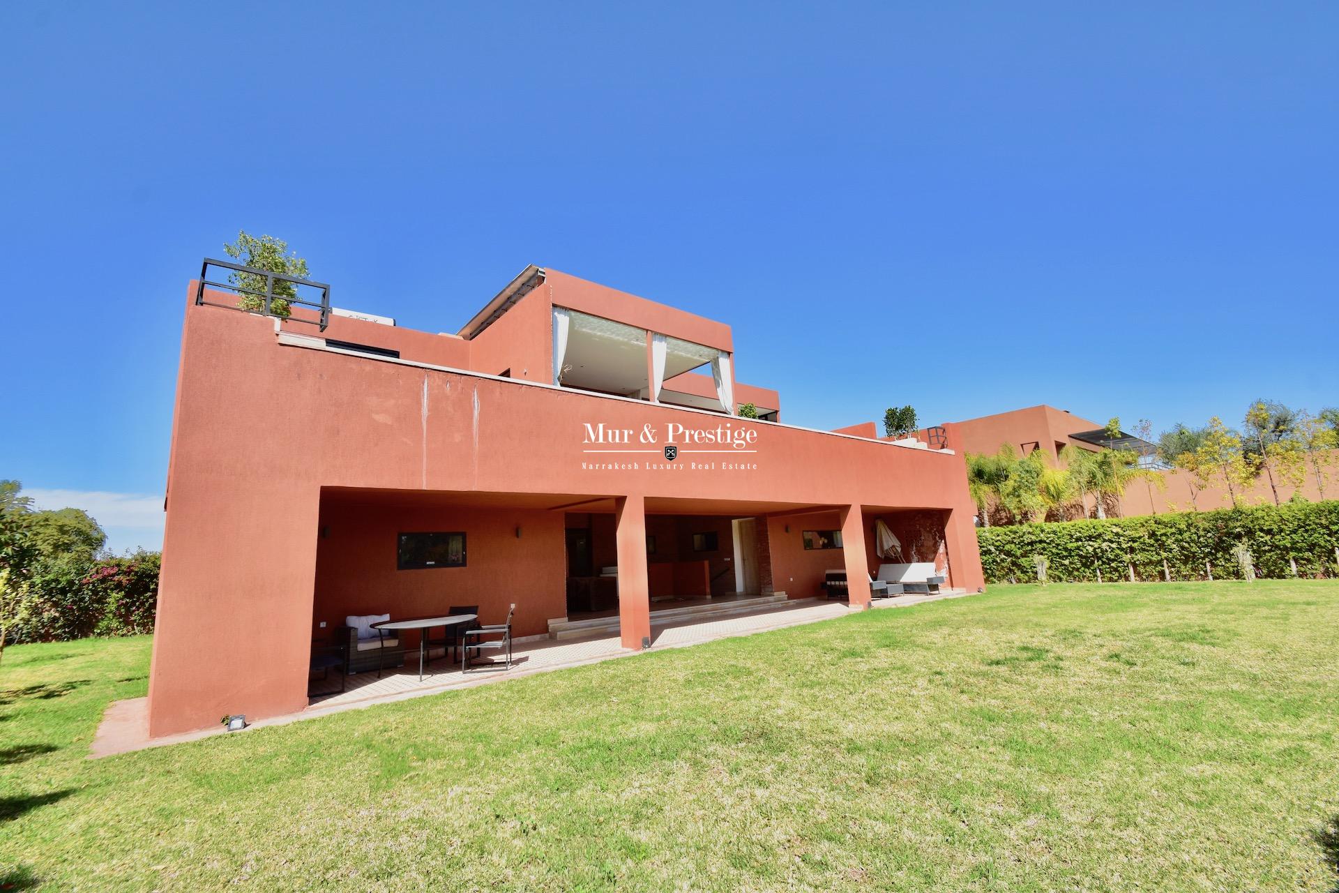 Maison moderne à louer au Golf Amelkis à Marrakech - copie