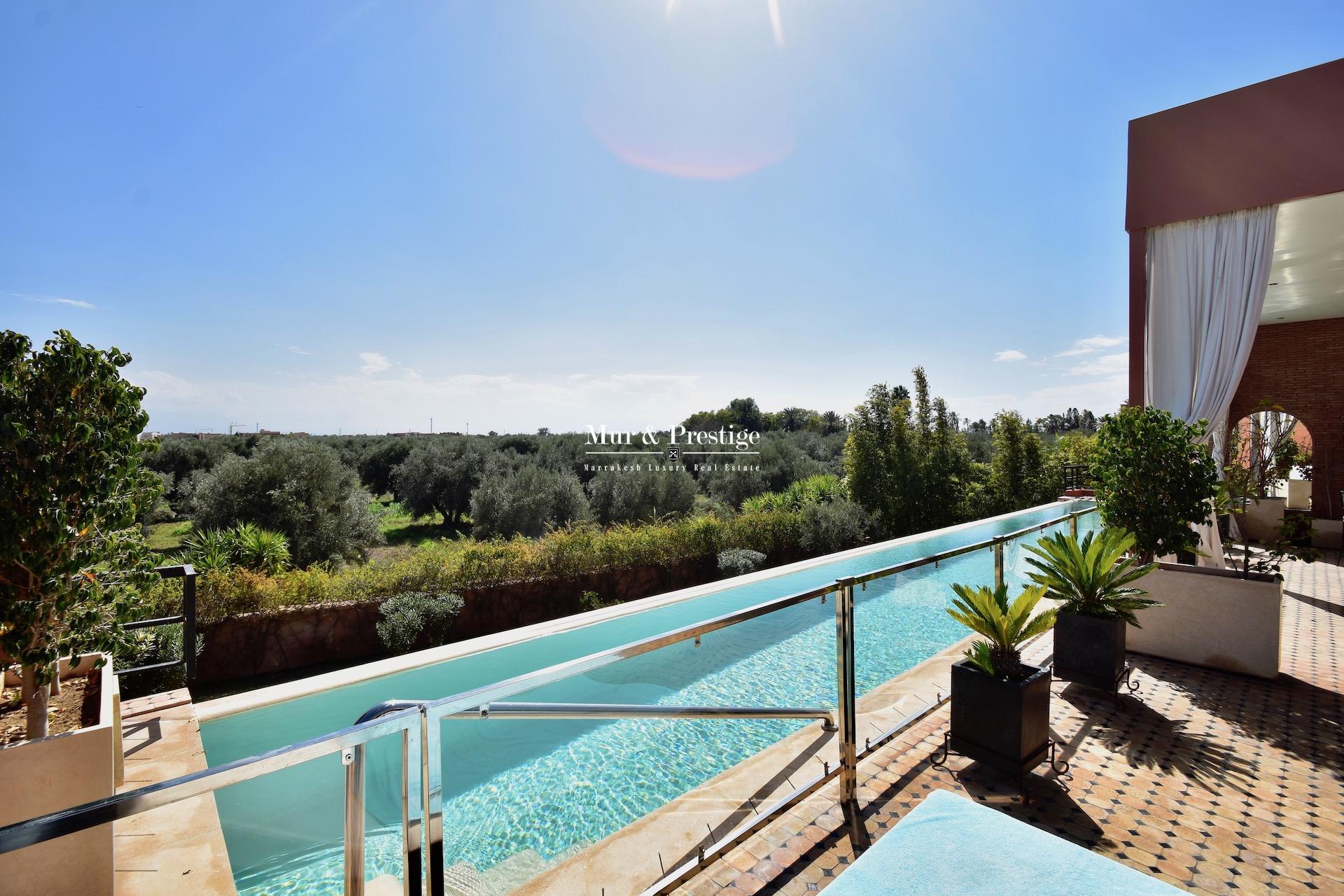 Maison moderne à louer au Golf Amelkis à Marrakech - copie