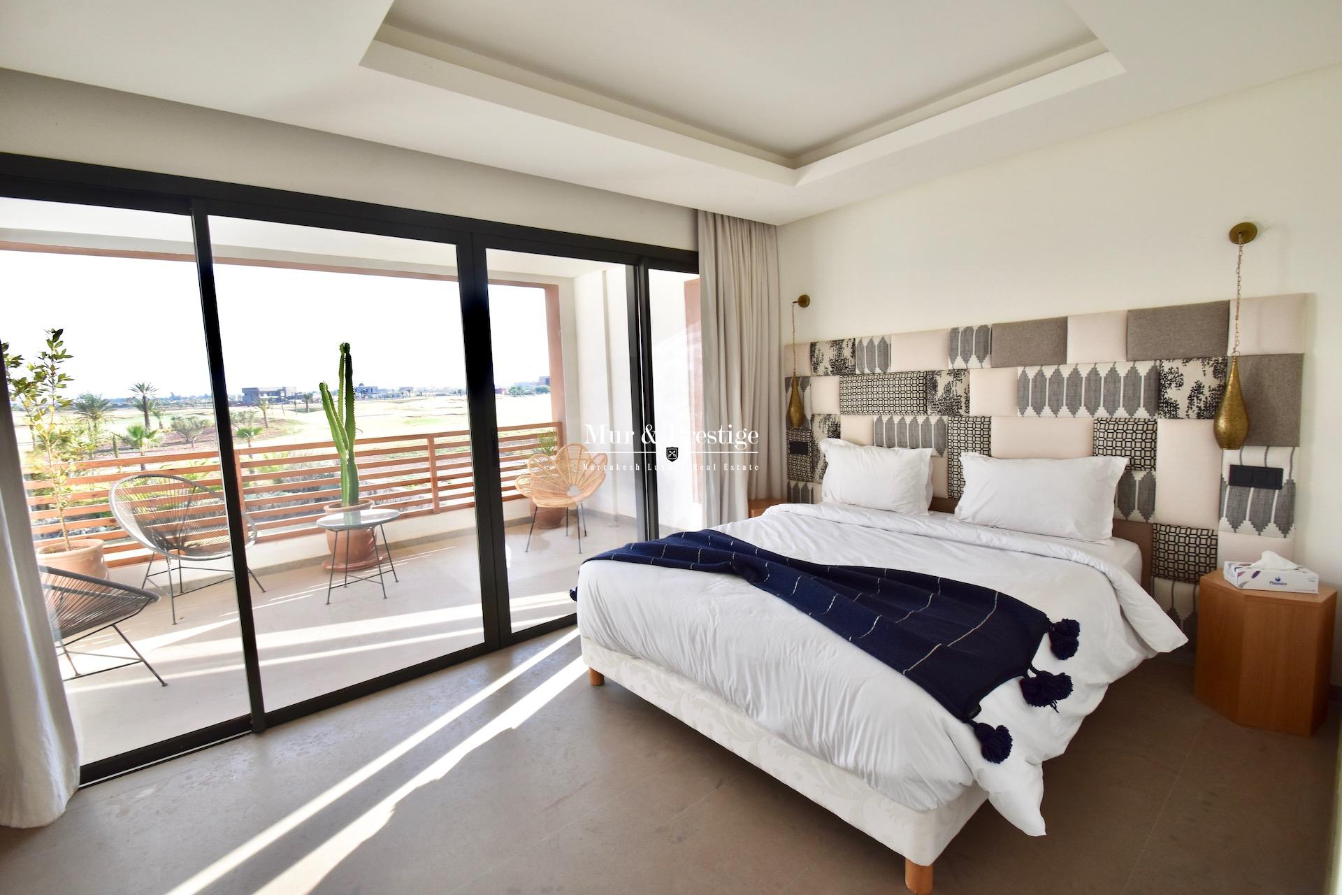 Agence immobilière Marrakech – Villa à louer en front de golf à Amelkis  - copie