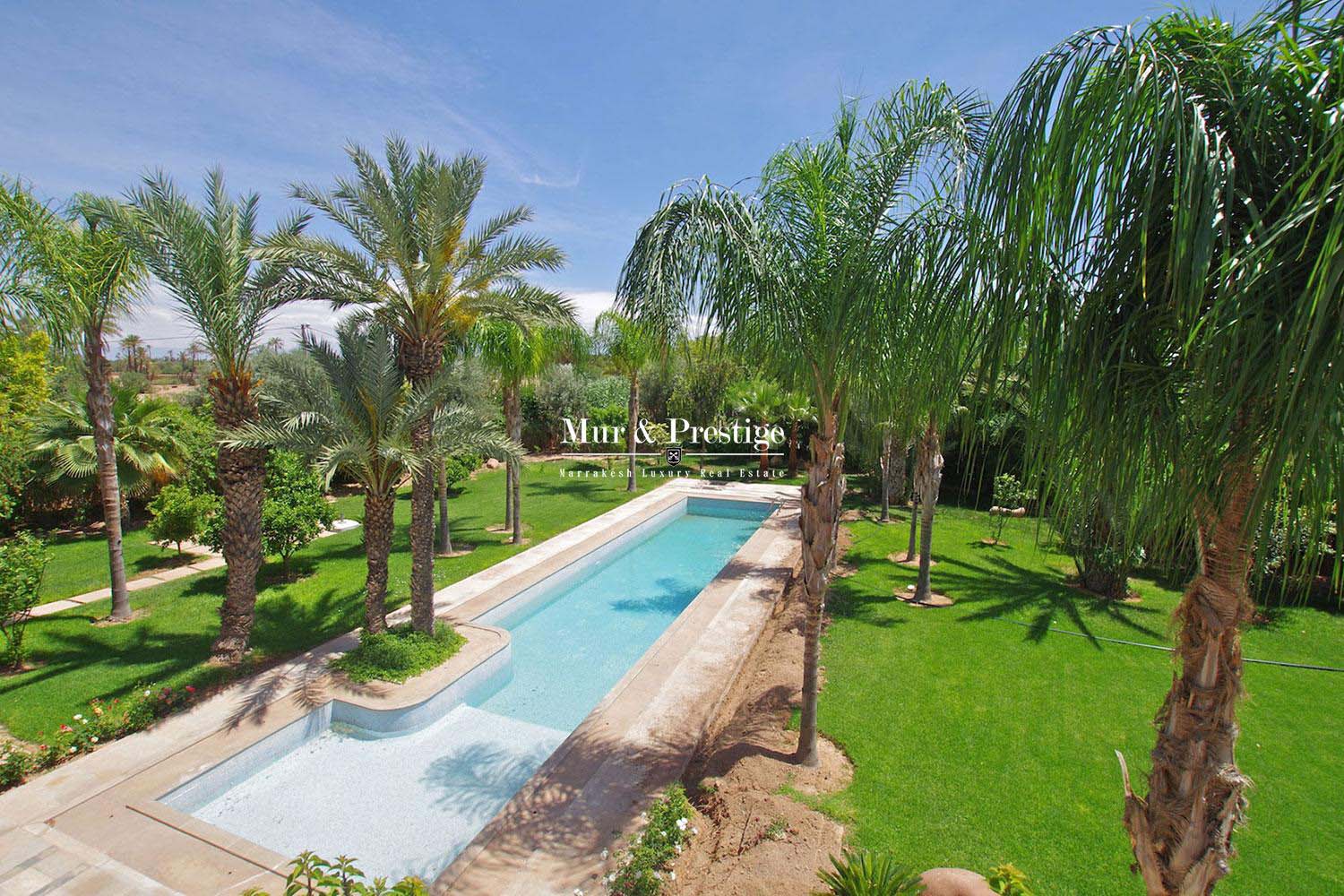 Agence immobilière Marrakech - Villa à louer à la Palmeraie