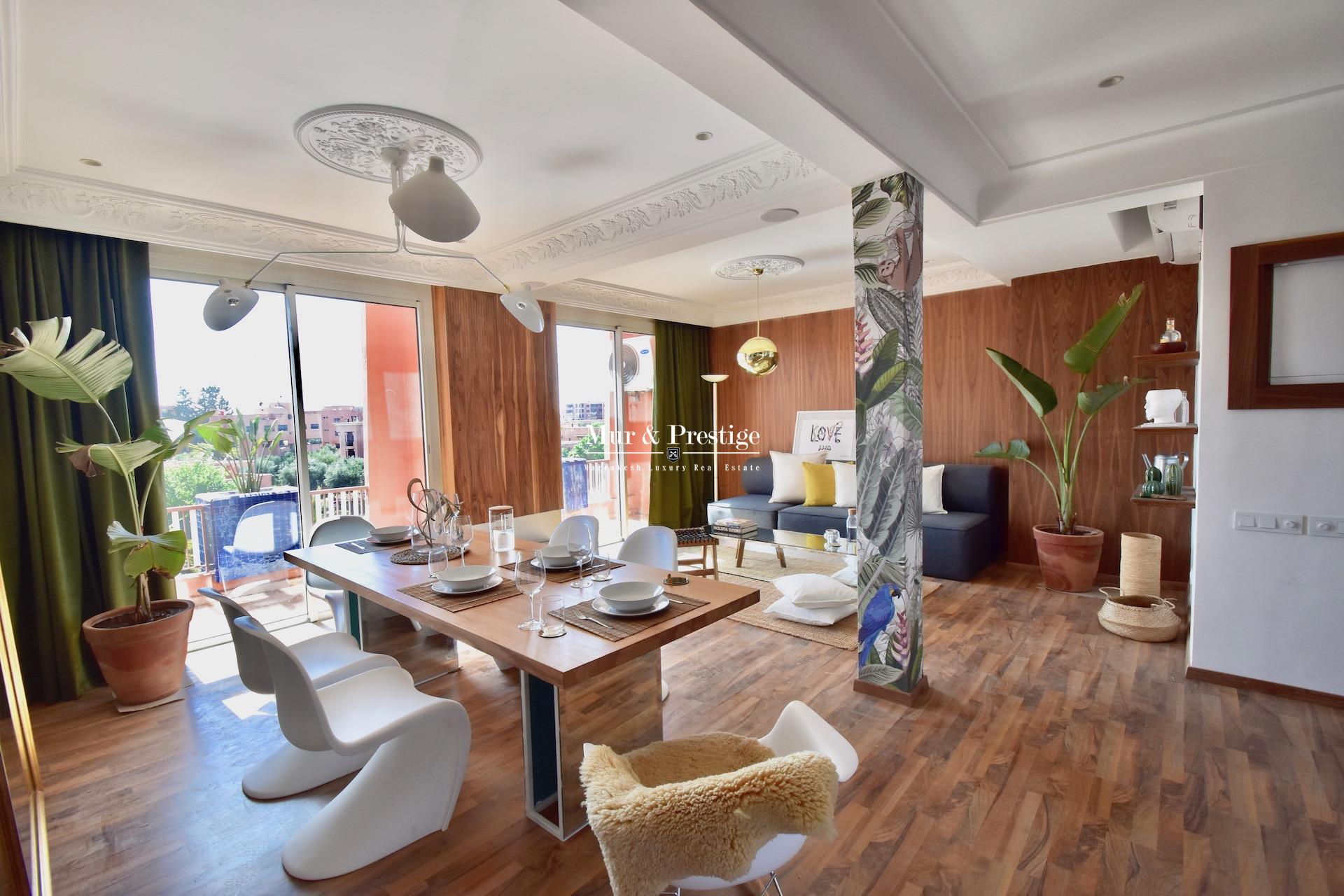 Agence immobilière à Marrakech - Appartement à louer à Hivernage 