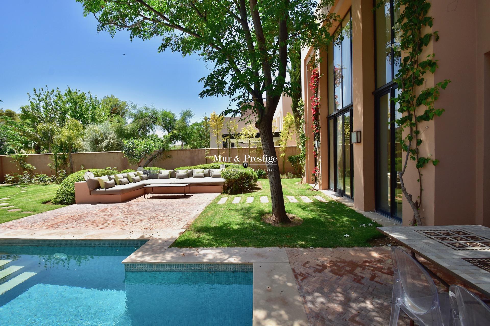 Agence immobilière à Marrakech - Villa à louer sur golf