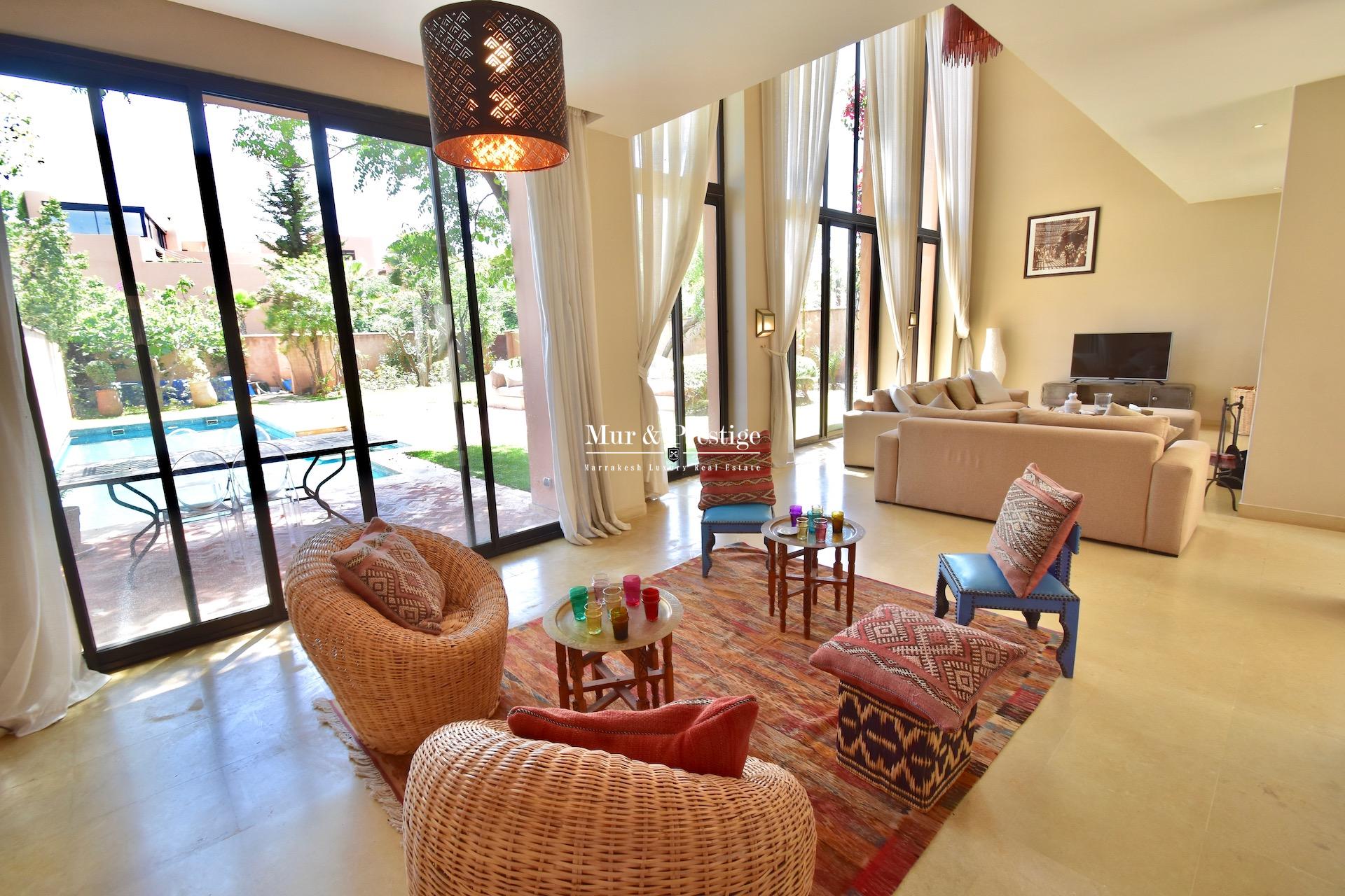 Agence immobilière à Marrakech - Villa à louer sur golf