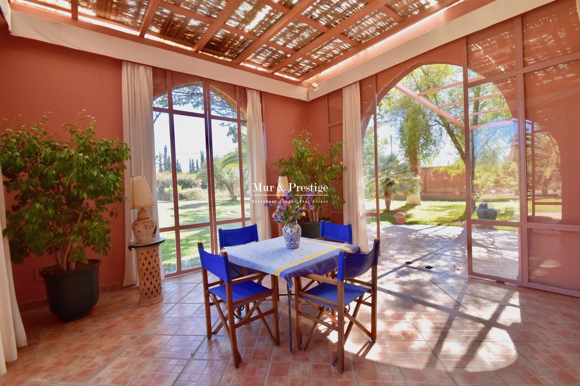 Maison à louer à 5 minutes du Golf Fairmont Royal Palm Marrakech - copie