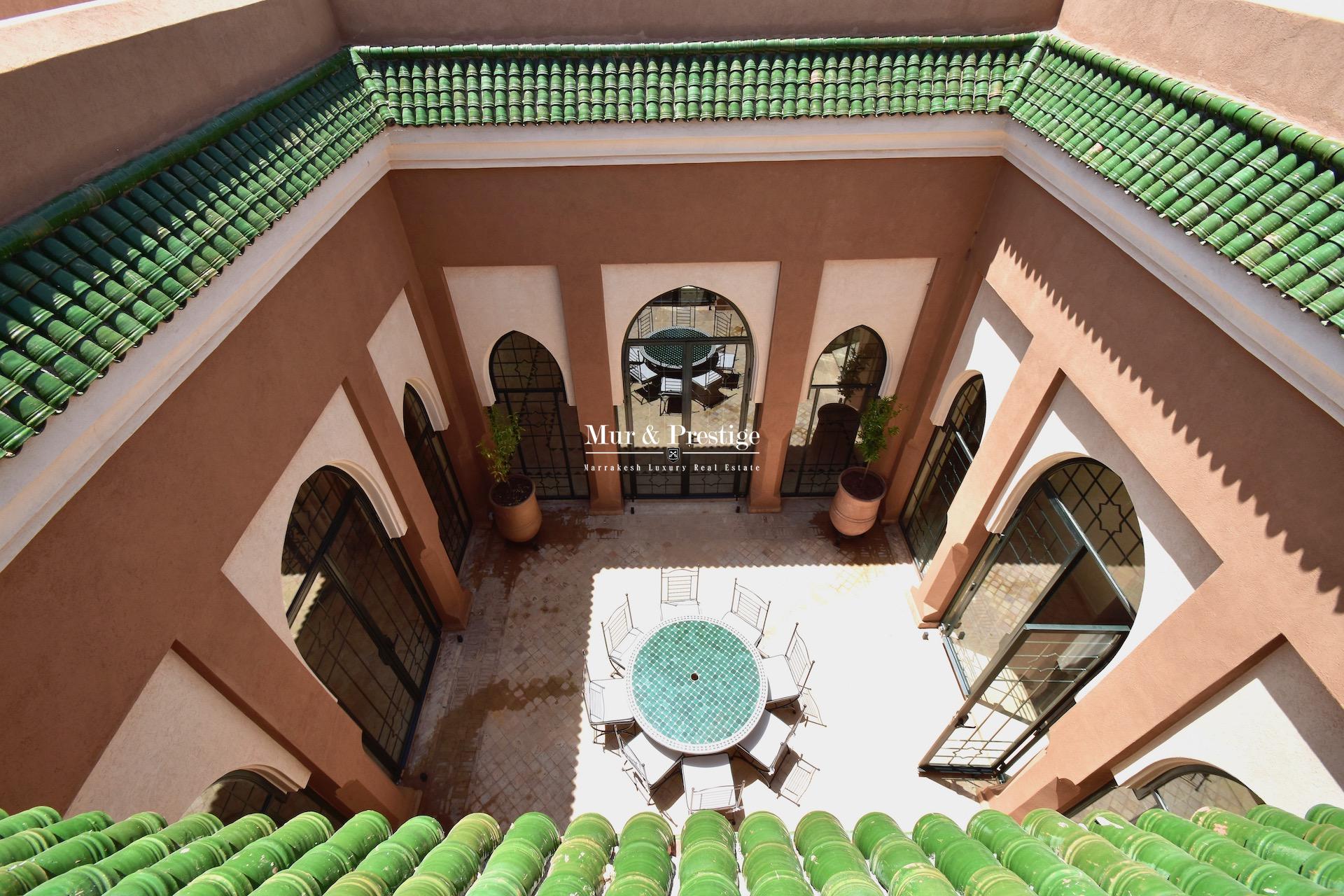 Maison de caractère à vendre à Marrakech 