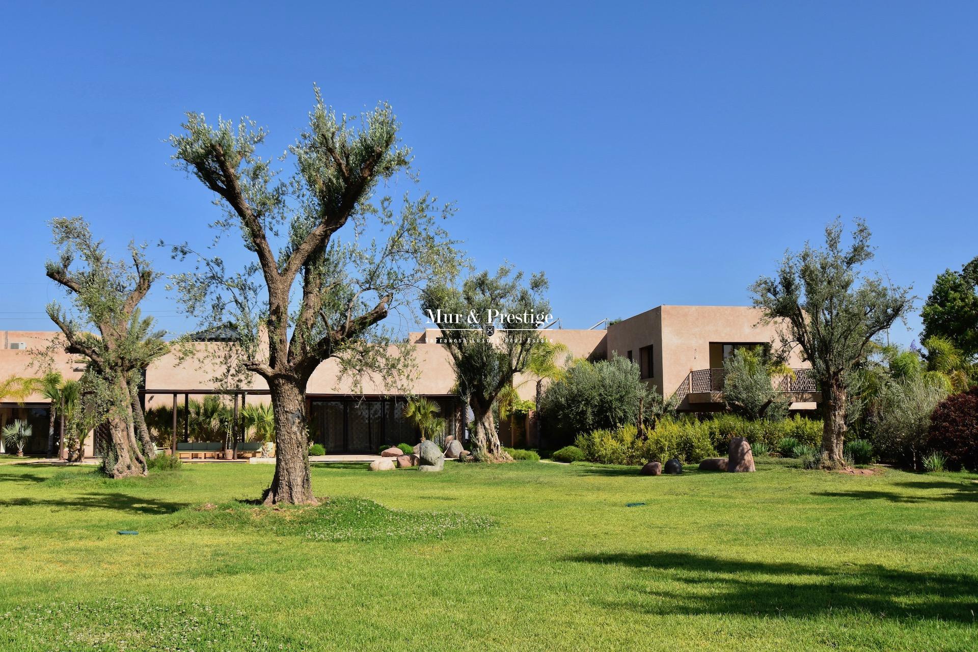 Maison de prestige à vendre à la Palmeraie Marrakech 