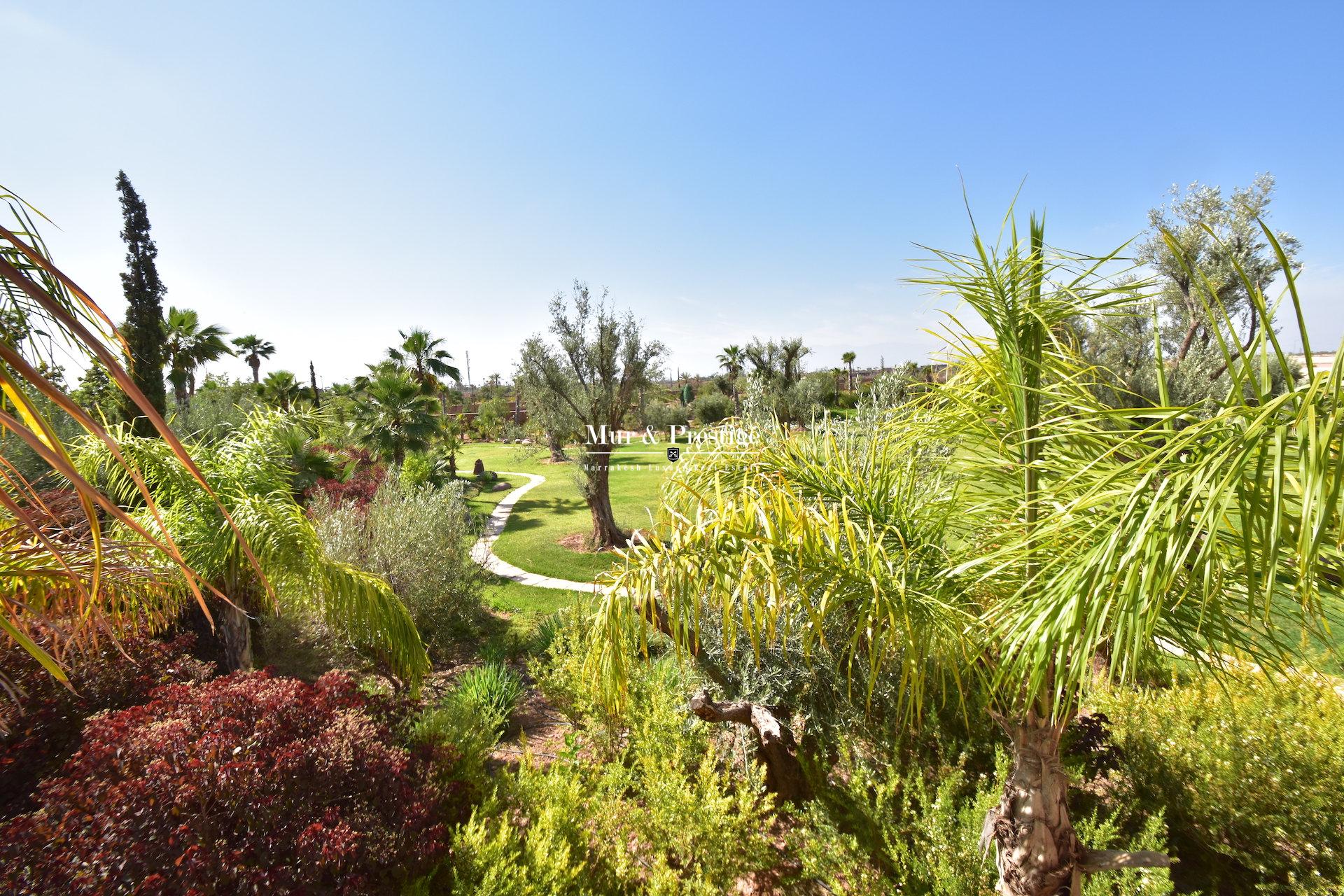 Maison de prestige à vendre à la Palmeraie Marrakech 