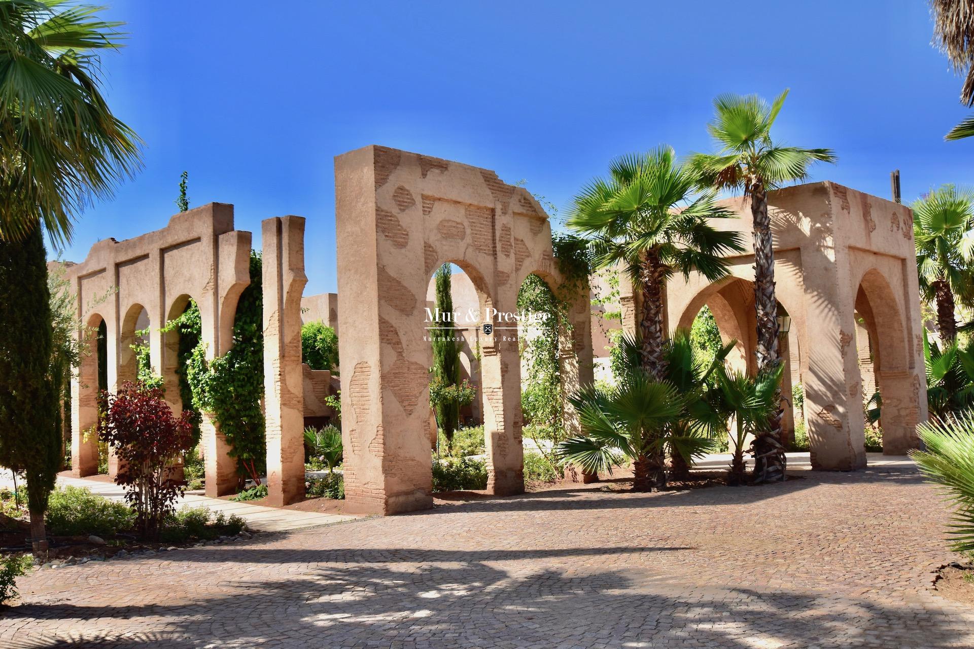 Maison de prestige à vendre à la Palmeraie Marrakech 