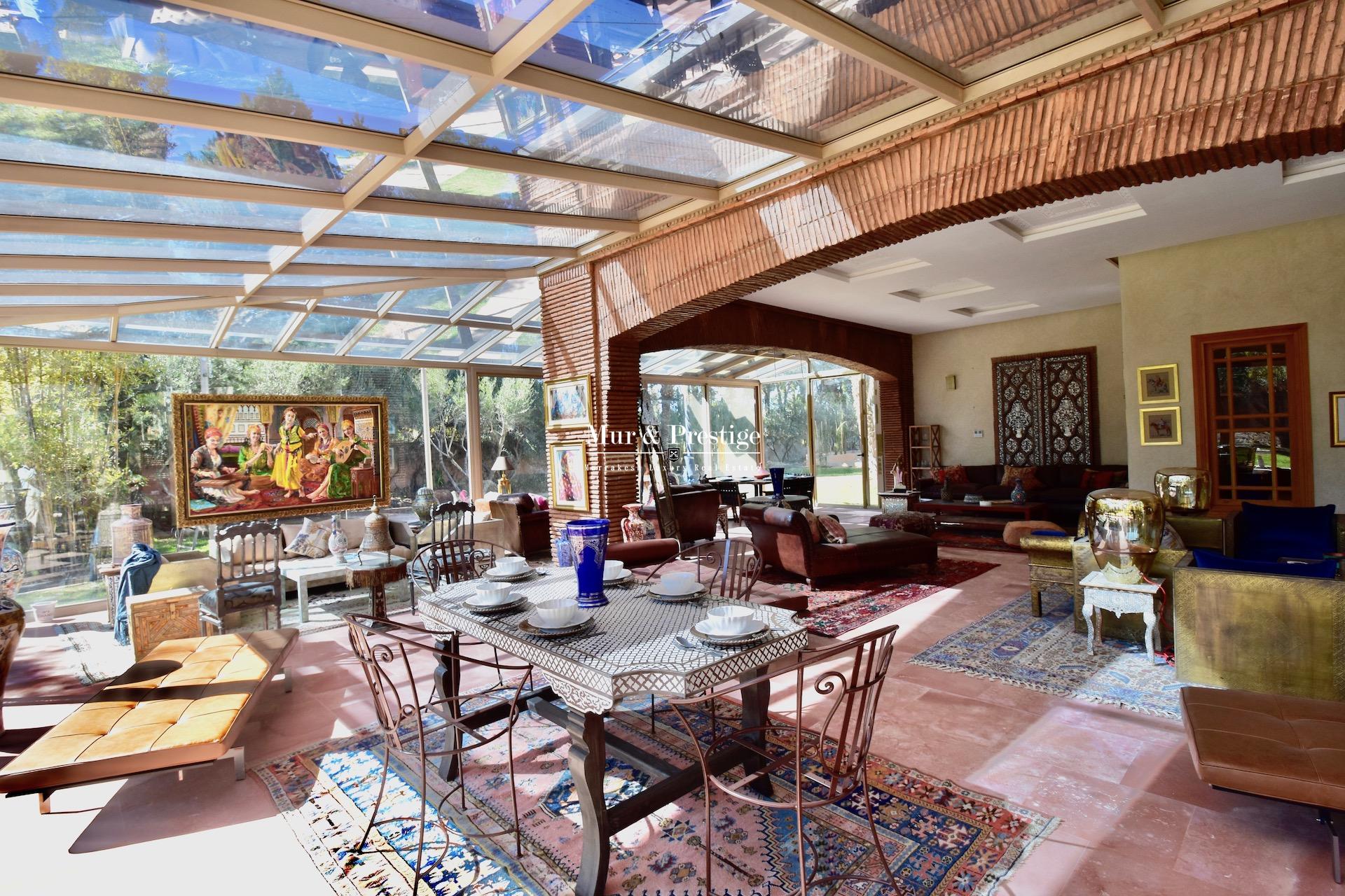 Maison à vendre à la Palmeraie de Marrakech 