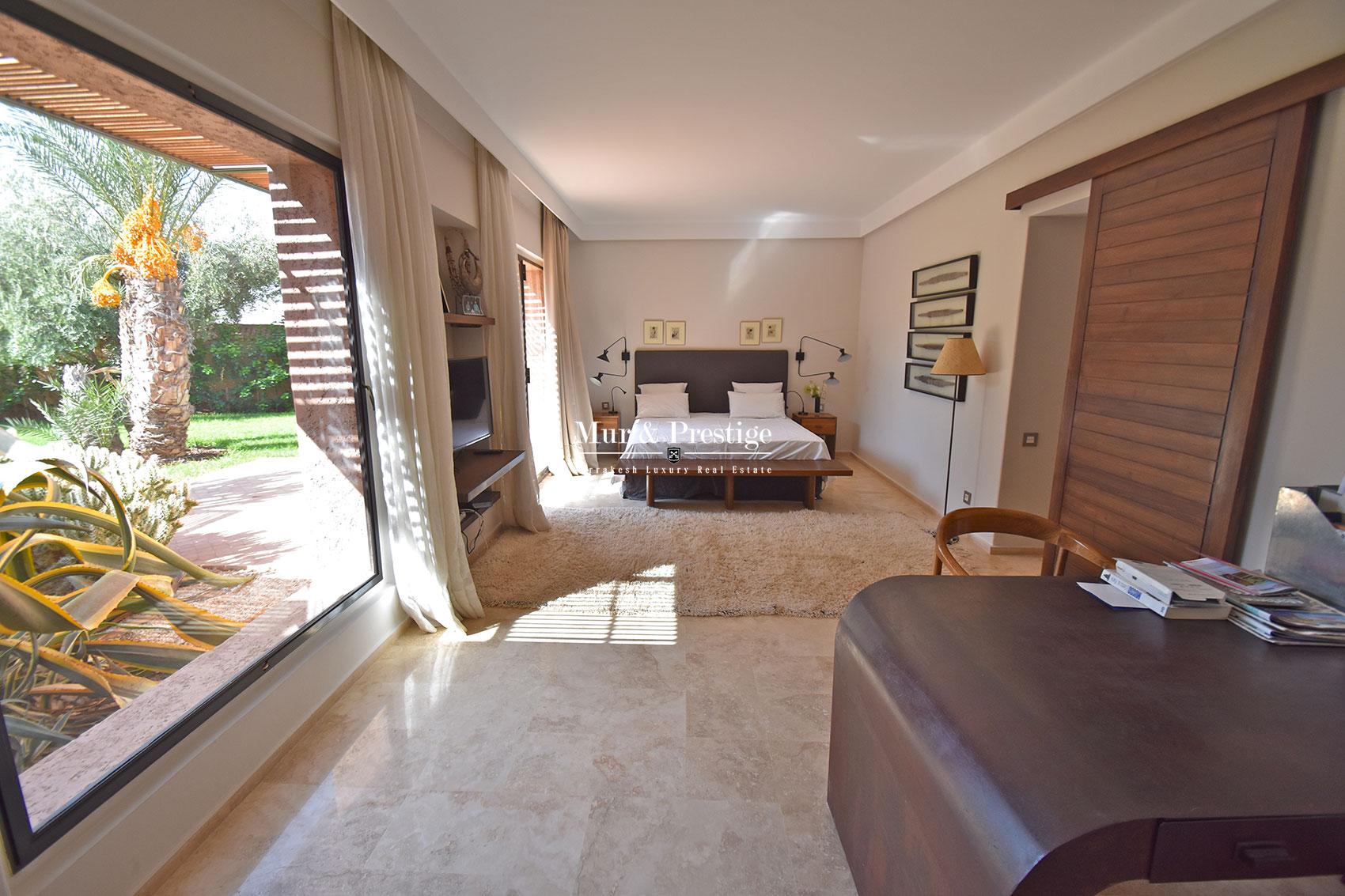 Charmante villa de plain pied a vendre a Marrakech 