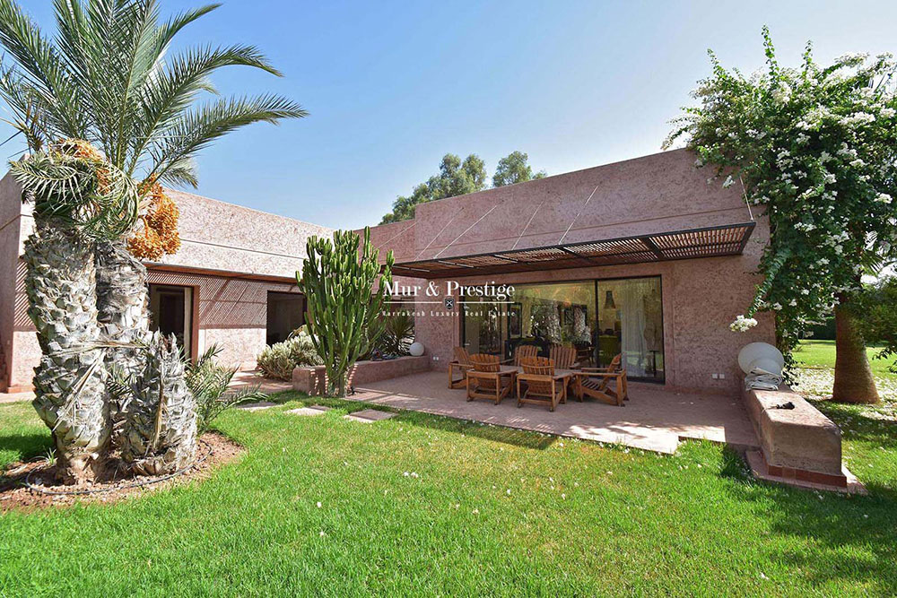 Charmante villa de plain pied a vendre a Marrakech 