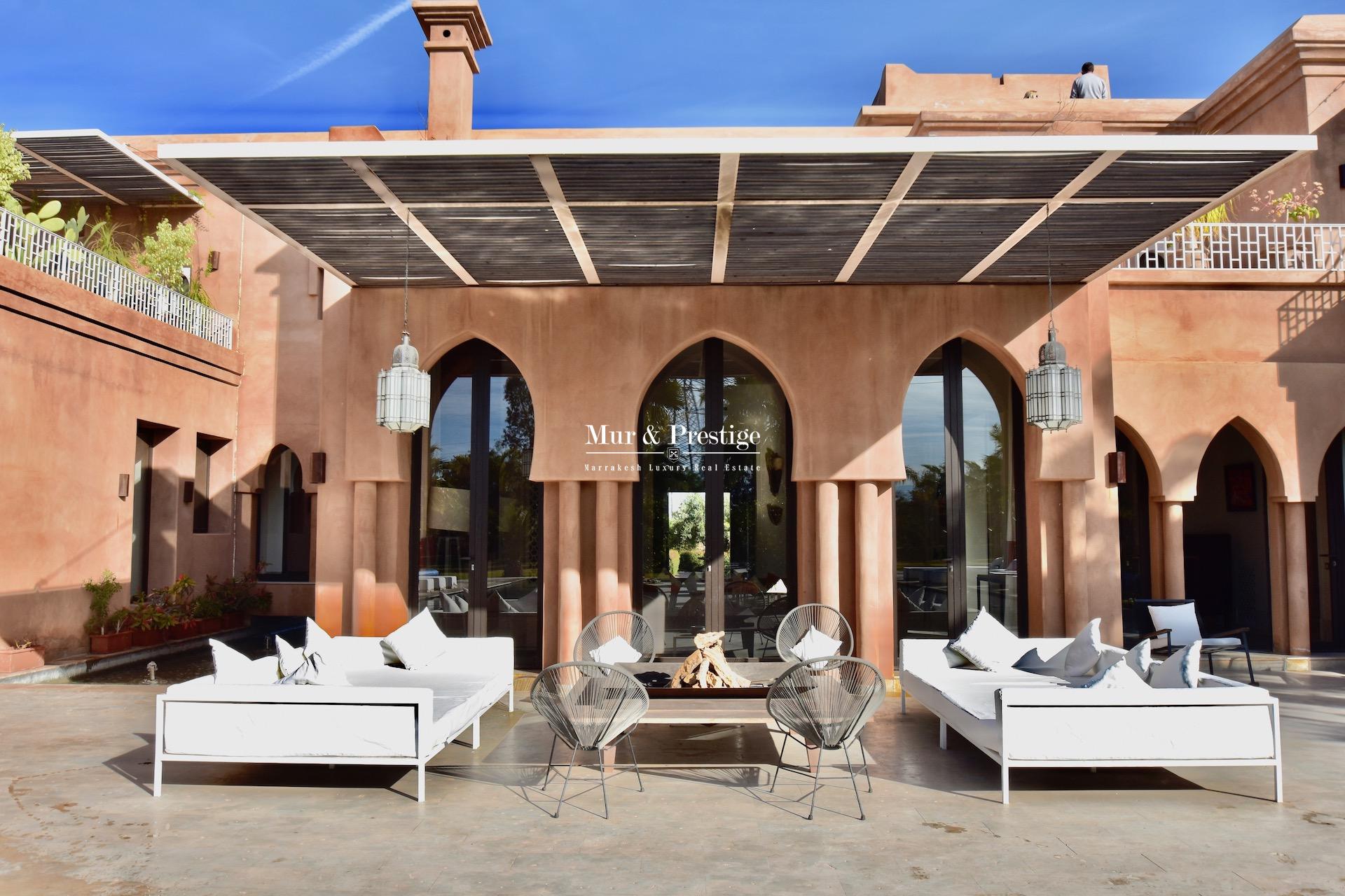Agence immobilière Marrakech – Maison en vente à la Palmeraie 