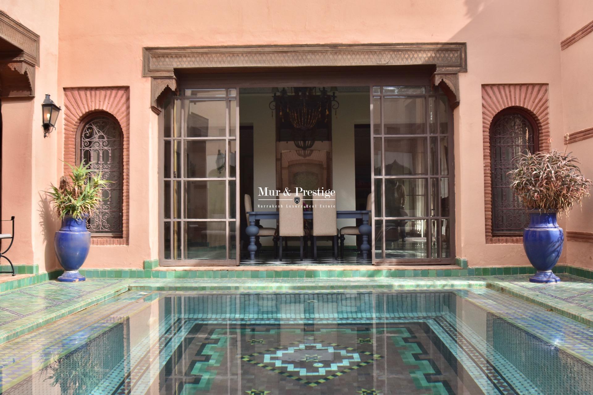 Maison en vente au golf de la Palmeraie à Marrakech 