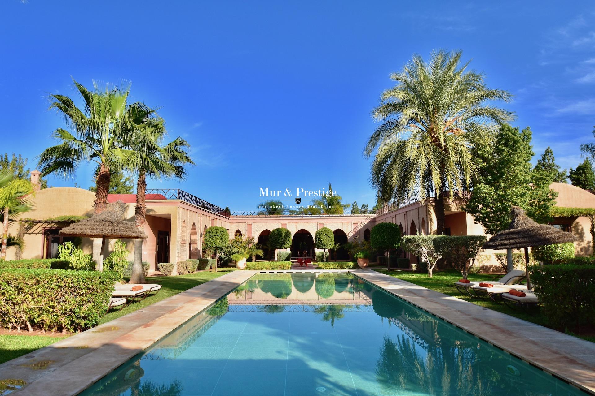 Maison d’hôtes à vendre à Marrakech proche Royal Palm