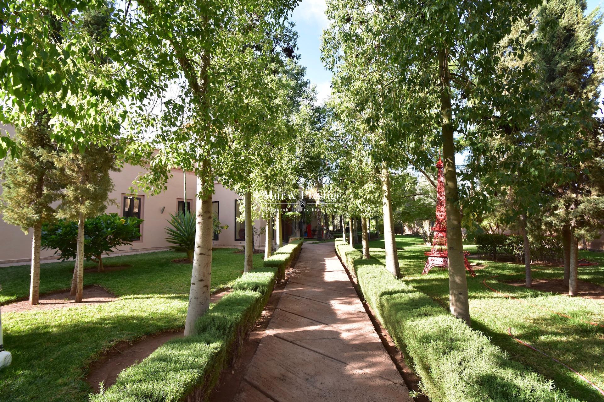 Maison d’hôtes à vendre à Marrakech proche Royal Palm