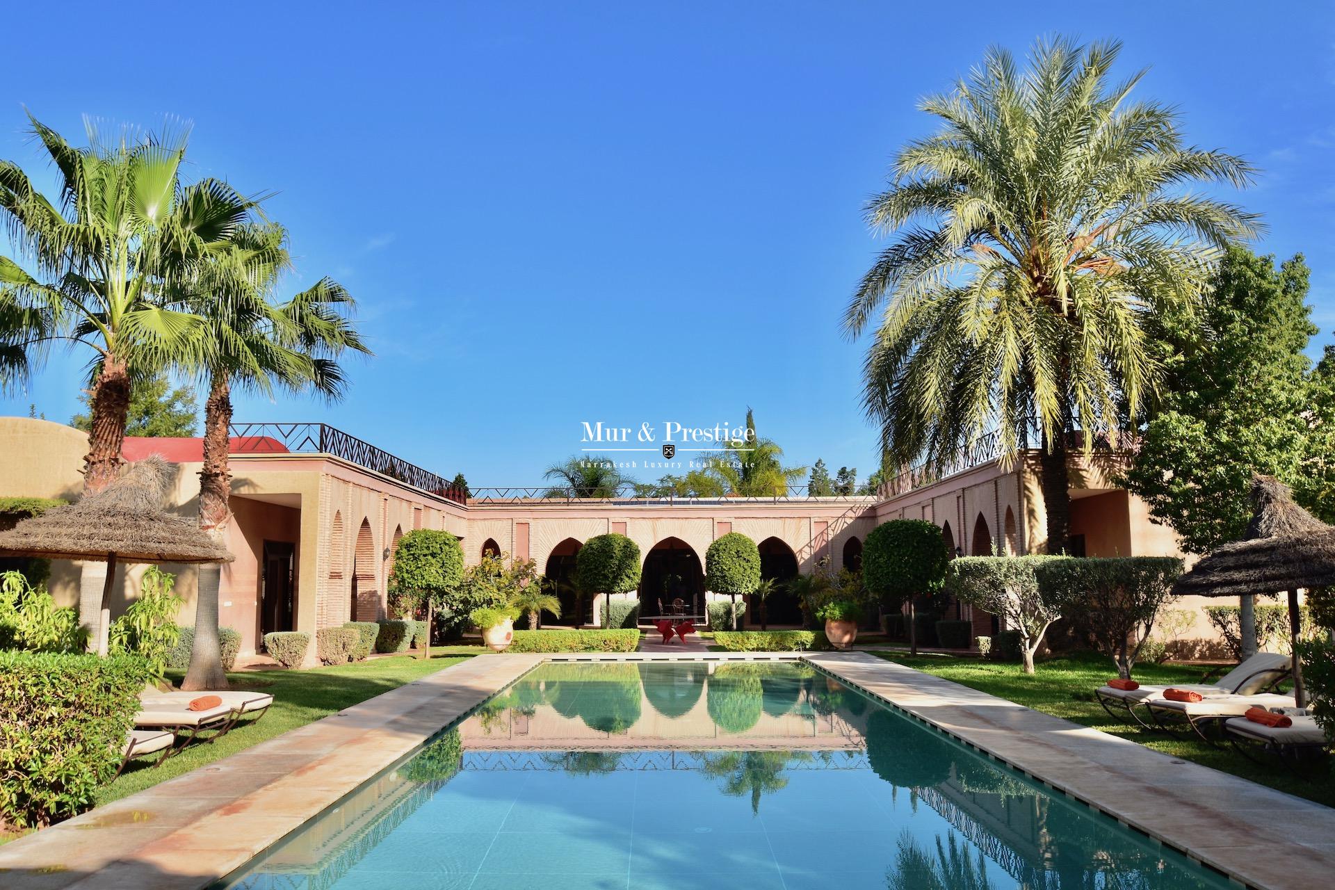 Maison d’hôtes à vendre à Marrakech proche Royal Palm