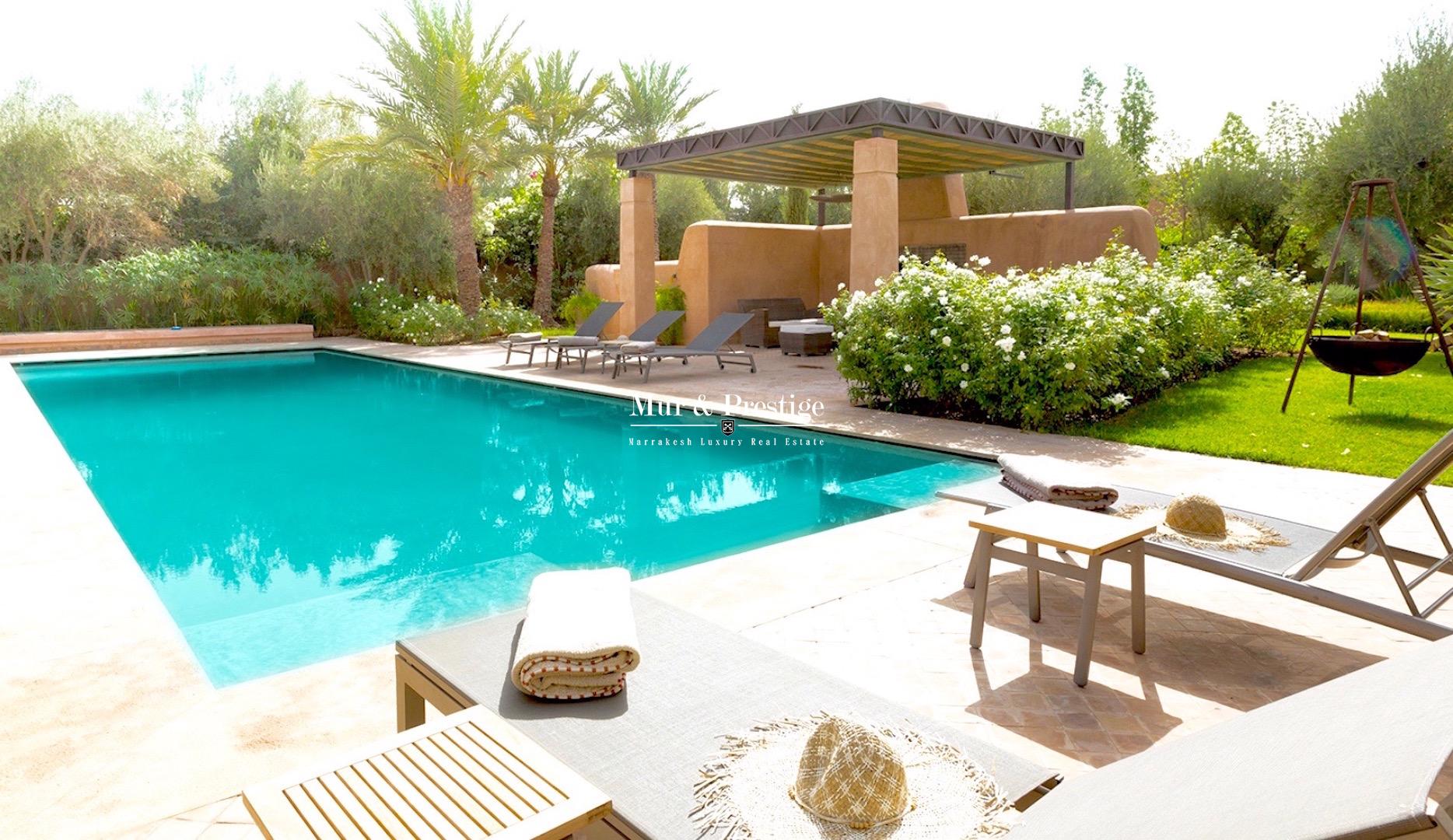 Agence Immobilière Marrakech - Magnifique villa en vente à Marrakech 