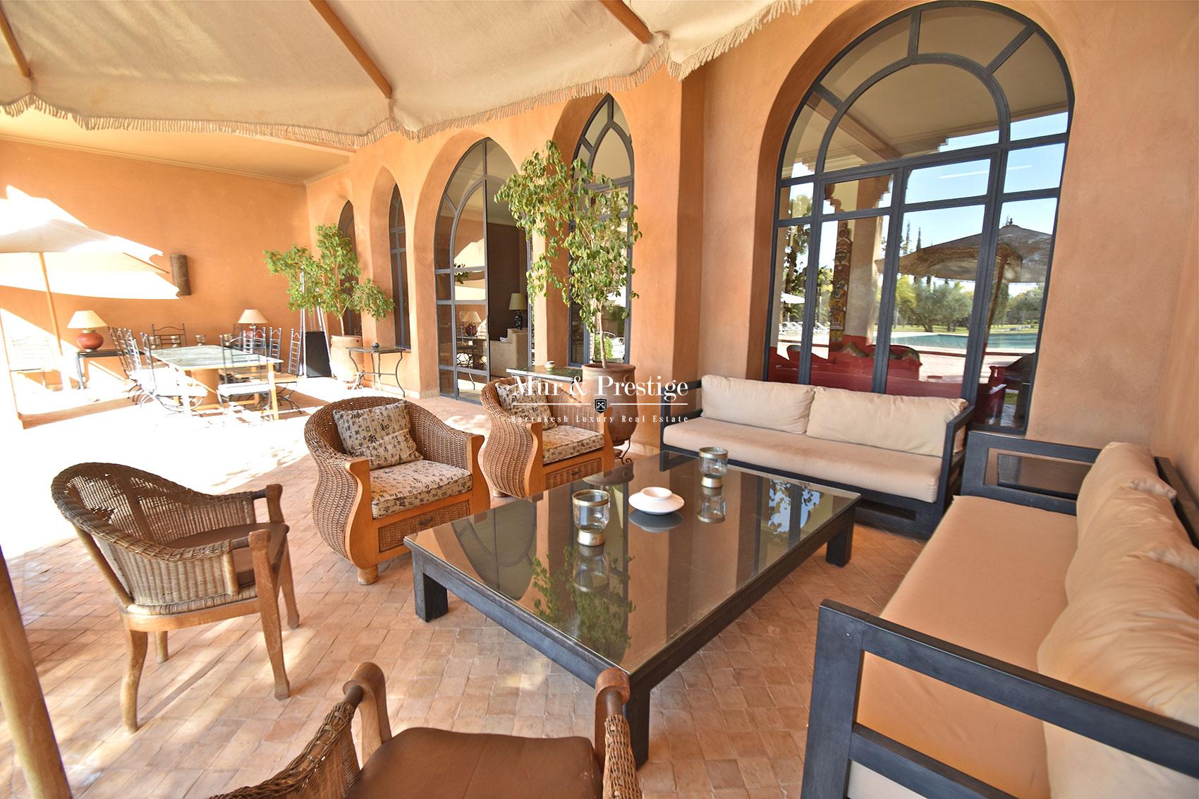 Vente villa de charme Marrakech - copie