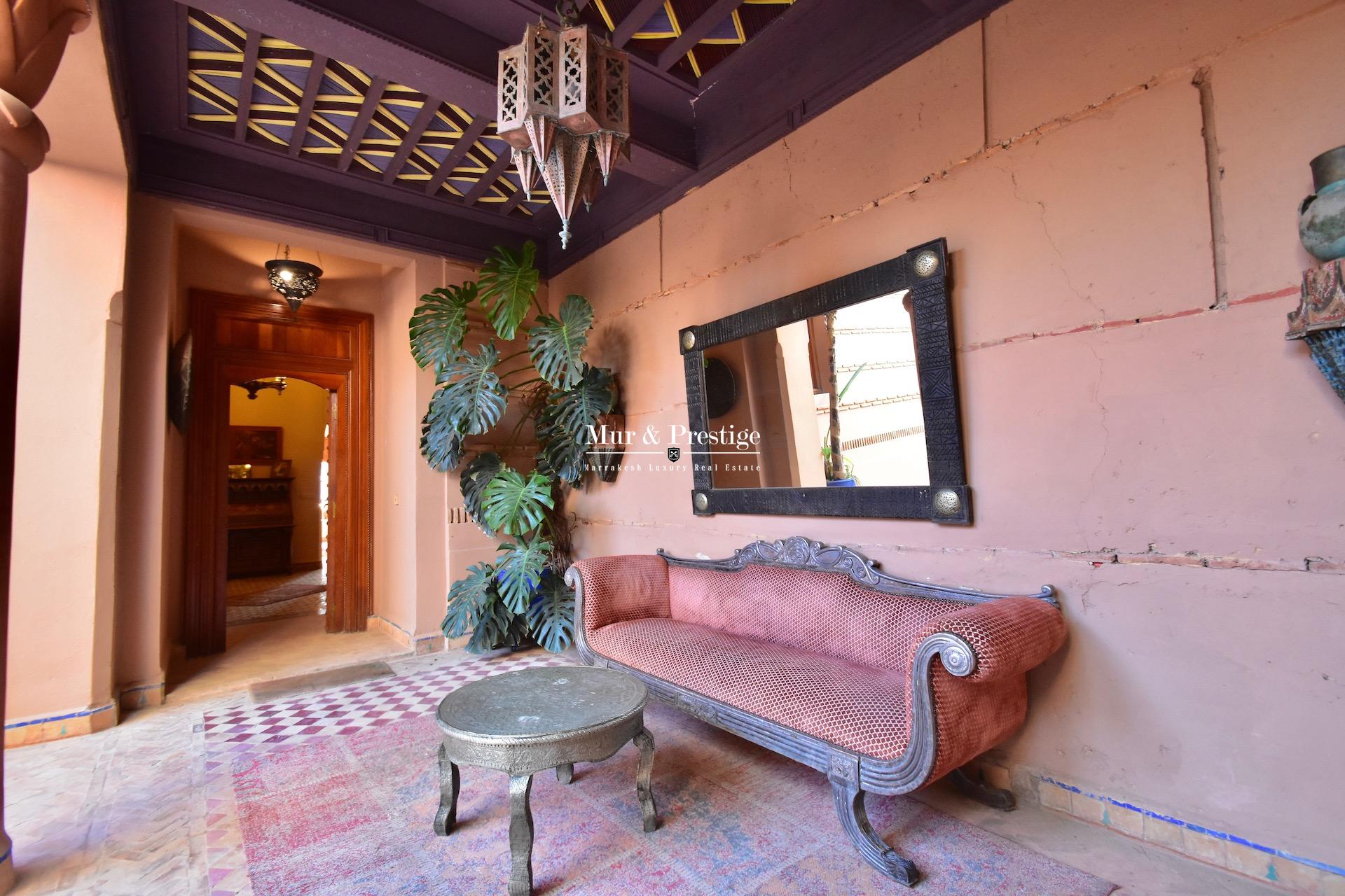 Maison de maître à vendre au golf Amelkis Marrakech - copie