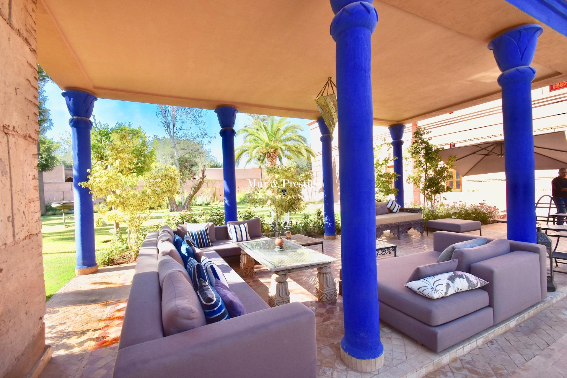 Maison de maître à vendre au golf Amelkis Marrakech - copie