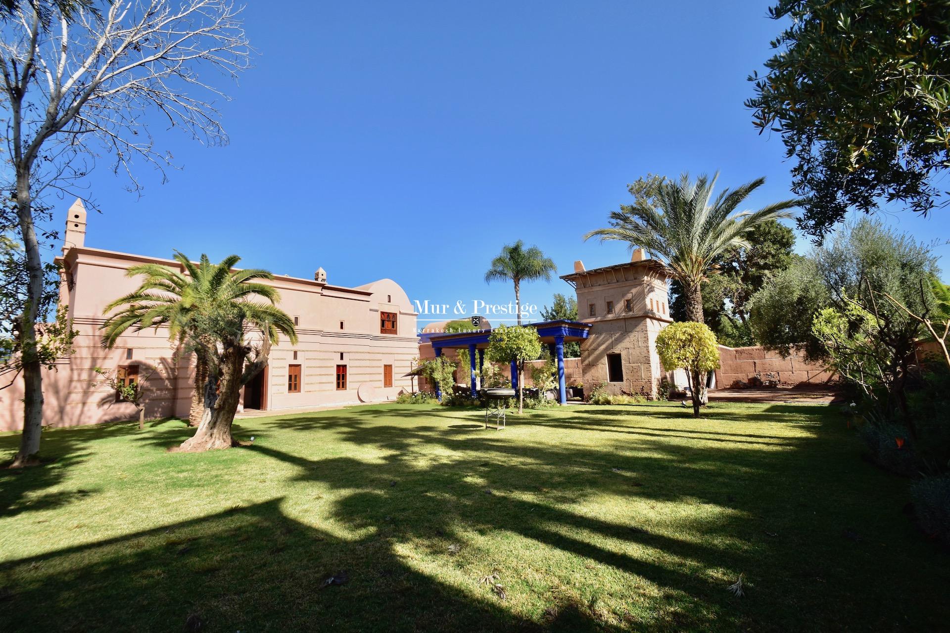 Maison de maître à vendre au golf Amelkis Marrakech - copie