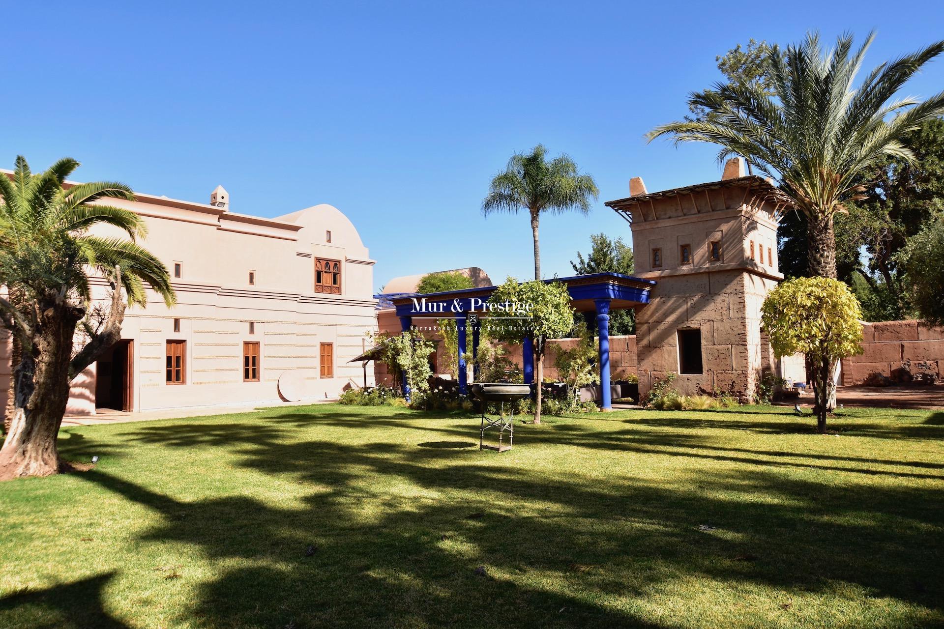 Maison de maître à vendre au golf Amelkis Marrakech - copie