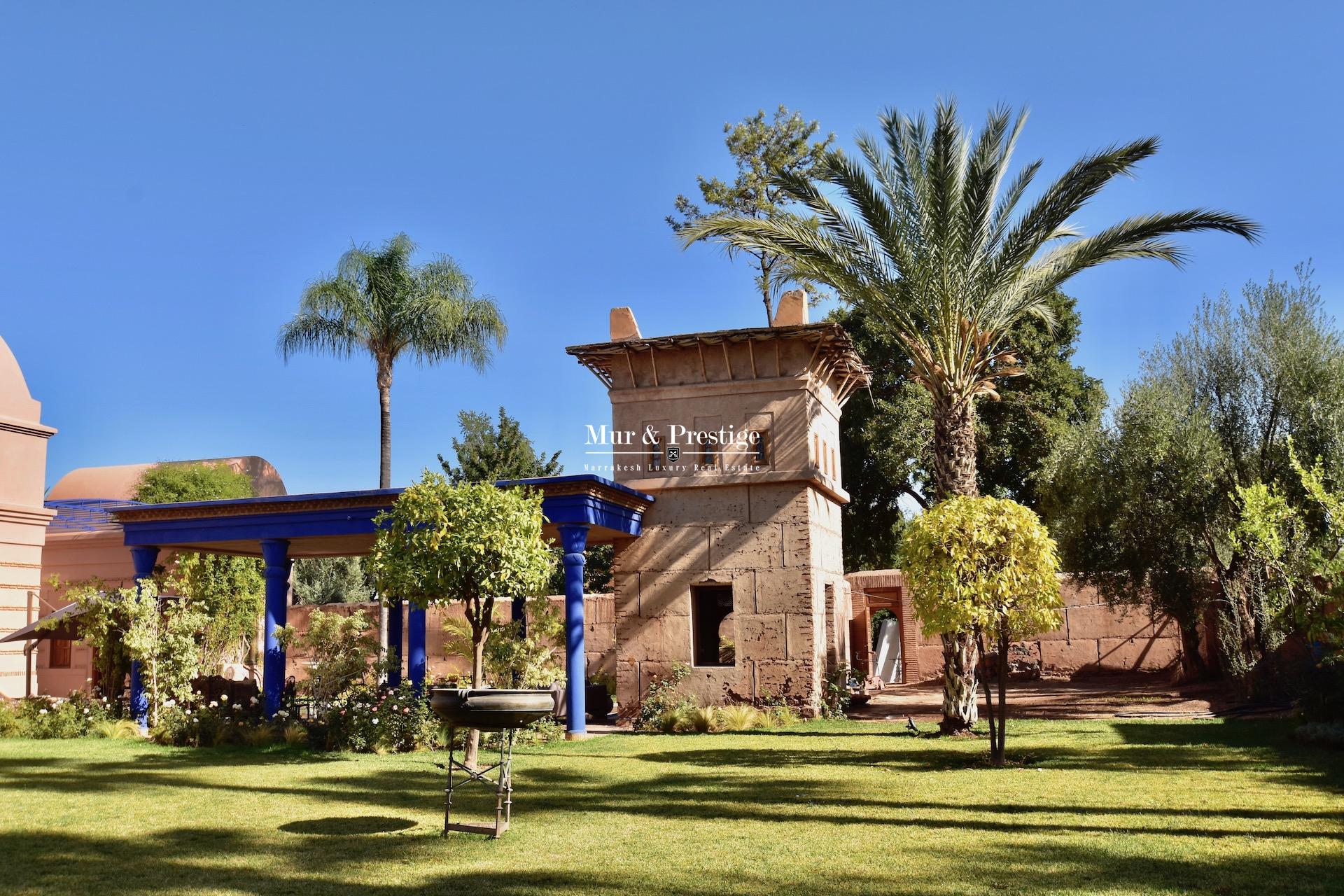 Maison de maître à vendre au golf Amelkis Marrakech - copie