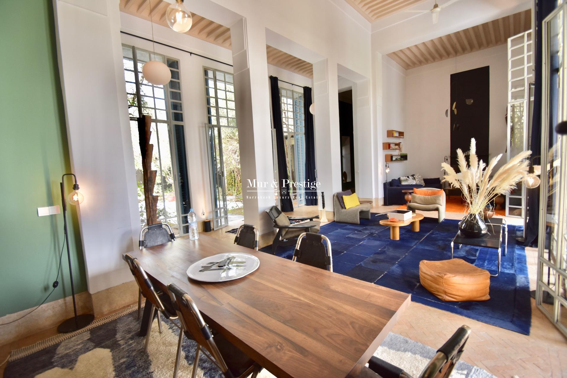 Maison de prestige à louer à Marrakech - Agence Immobilière