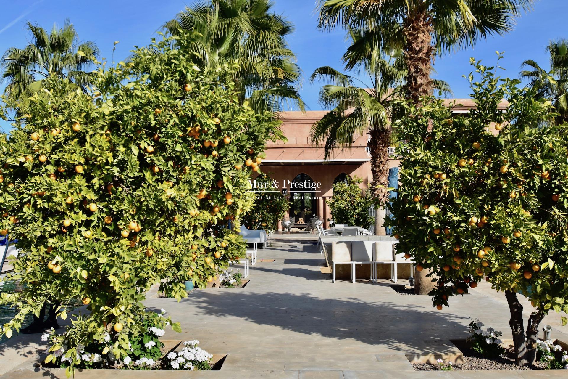 Maison en location à la Palmeraie - Agence Immobilière Marrakech