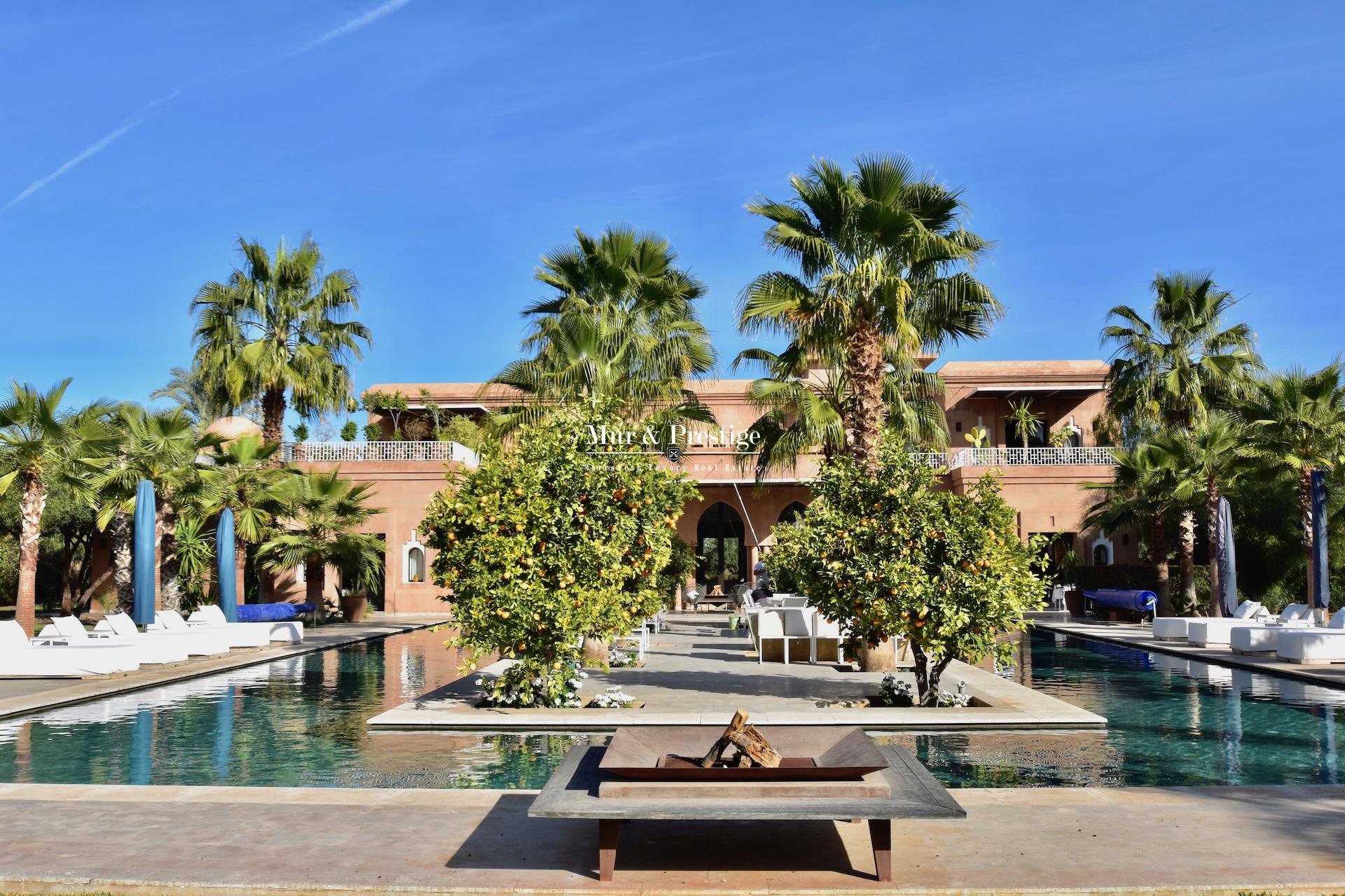 Maison en location à la Palmeraie - Agence Immobilière Marrakech