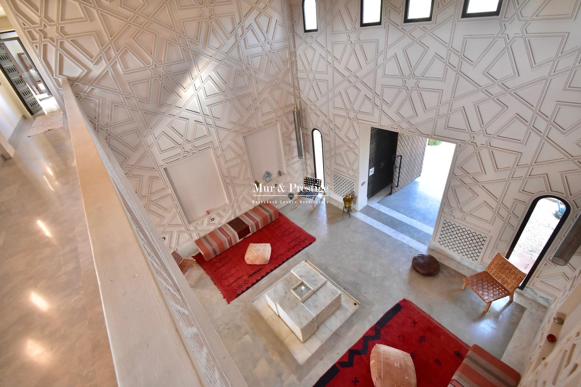 Maison en location à la Palmeraie - Agence Immobilière Marrakech