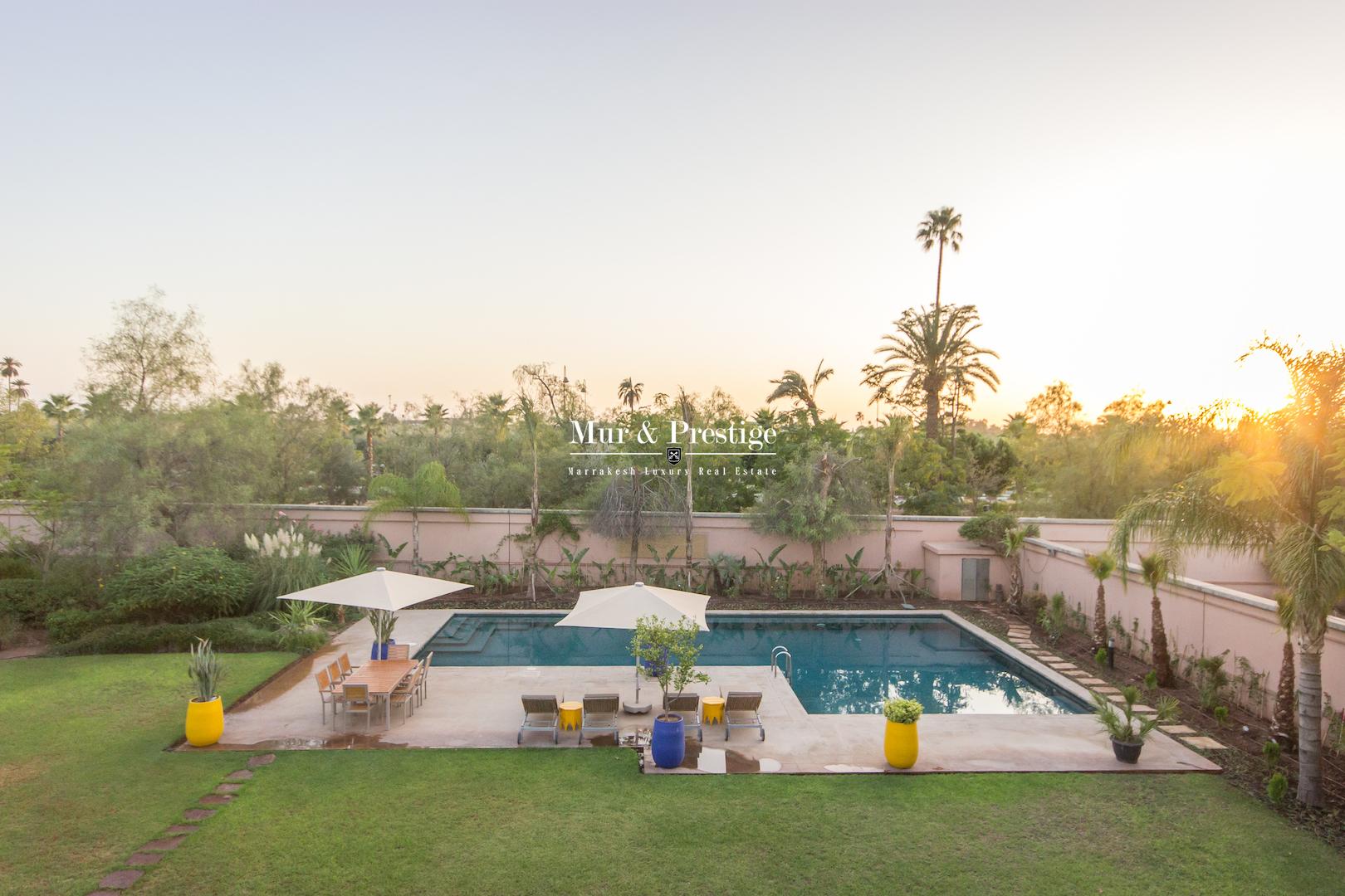 Maison à vendre au Four Seasons Marrakech - Agence Immobilière 