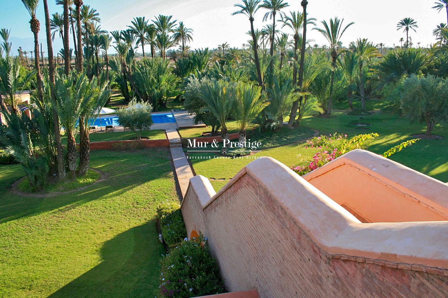 Agence immobilière à Marrakech - Vente Maison à La Palmeraie