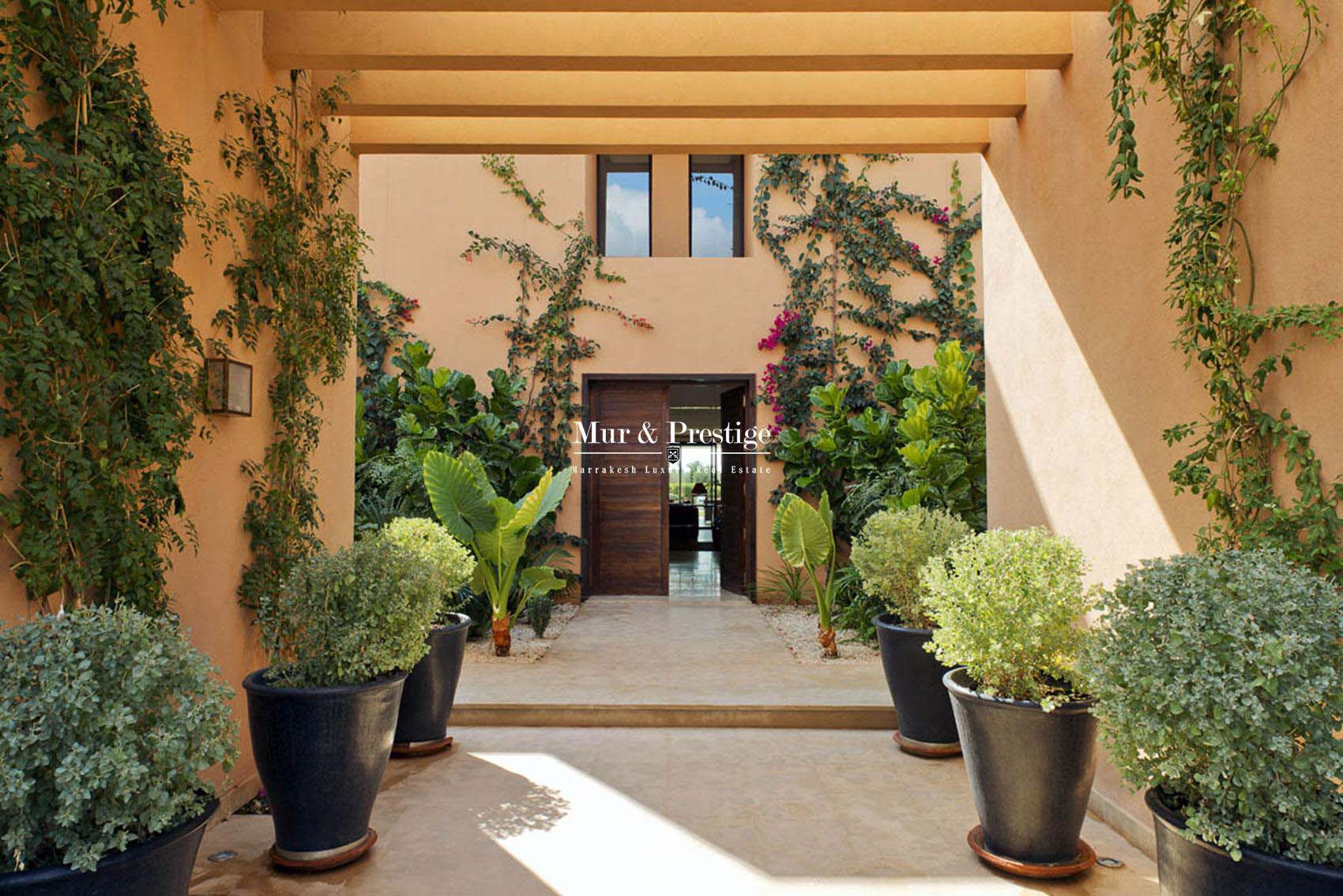Vente Maison Front de Golf Al Maaden Marrakech - Agence Immobilière