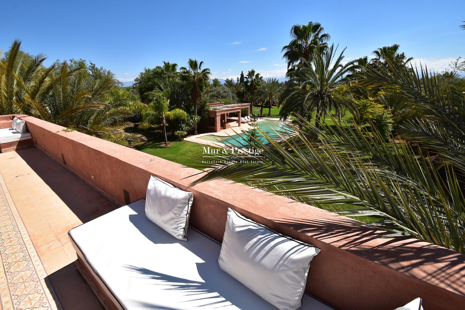 Agence immobilière à Marrakech – Maison en vente sur la route de l’Ourika - copie