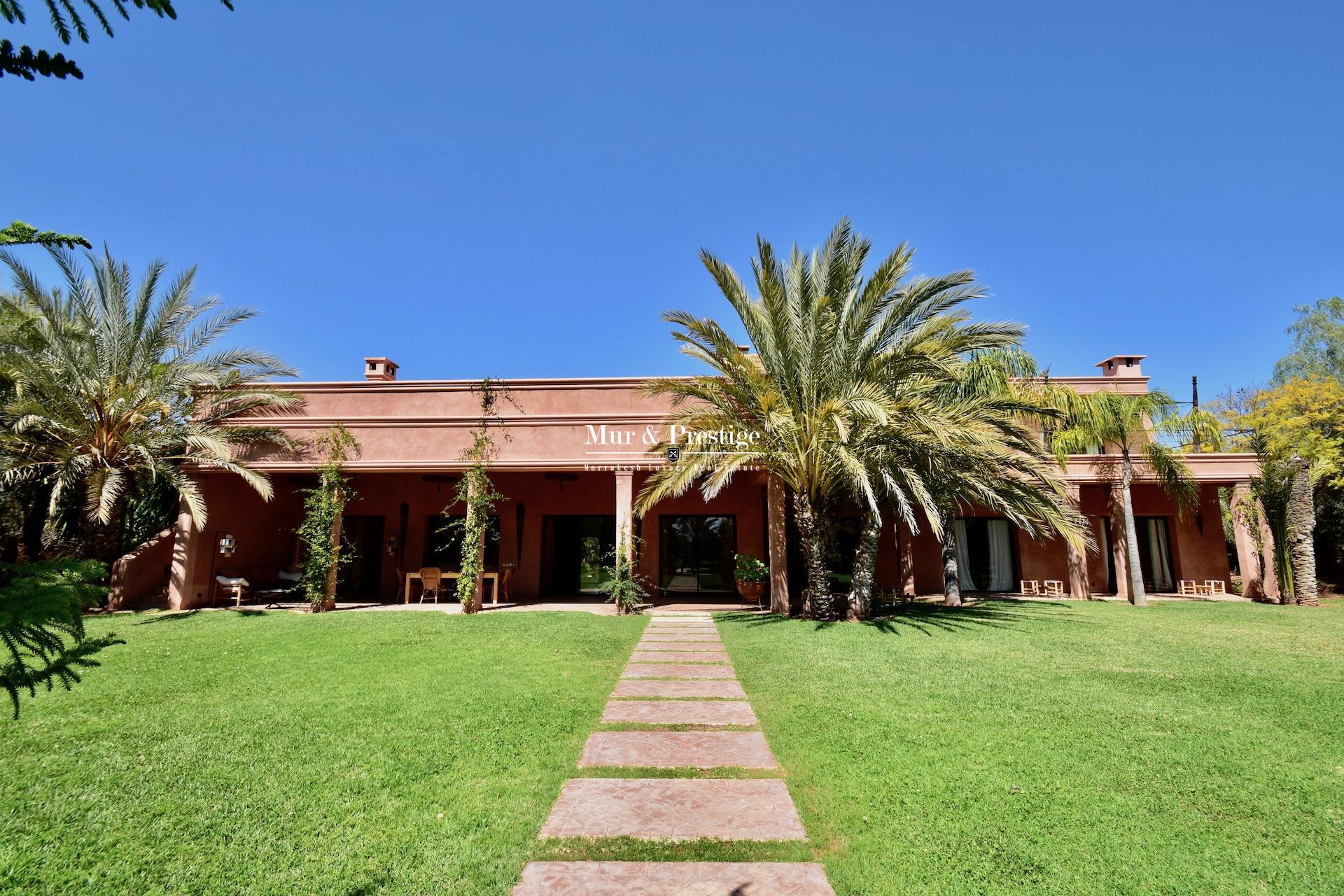 Agence immobilière à Marrakech – Maison en vente sur la route de l’Ourika - copie