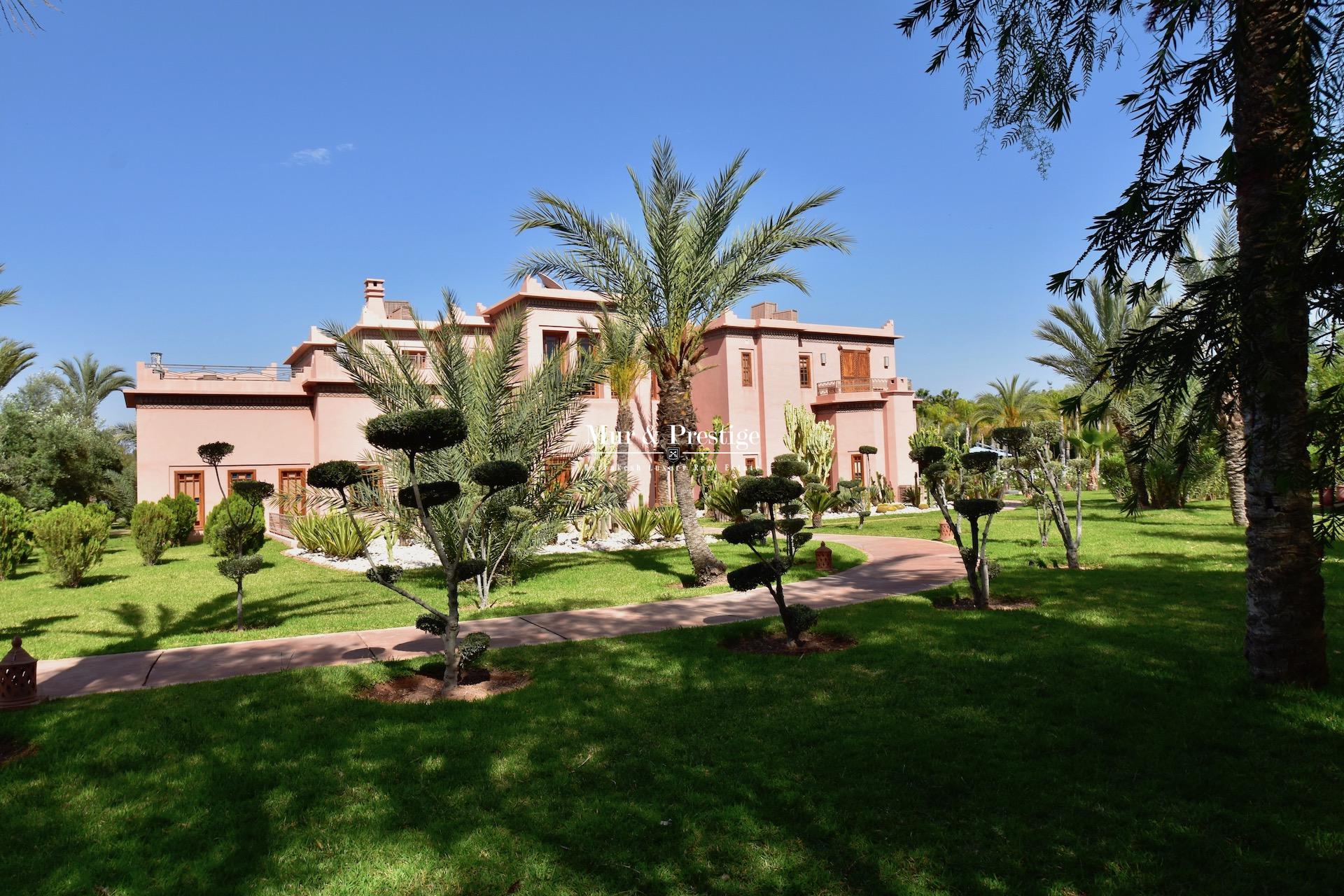 Palais à Vendre à la Palmeraie Marrakech -  Immobilier de Luxe - copie