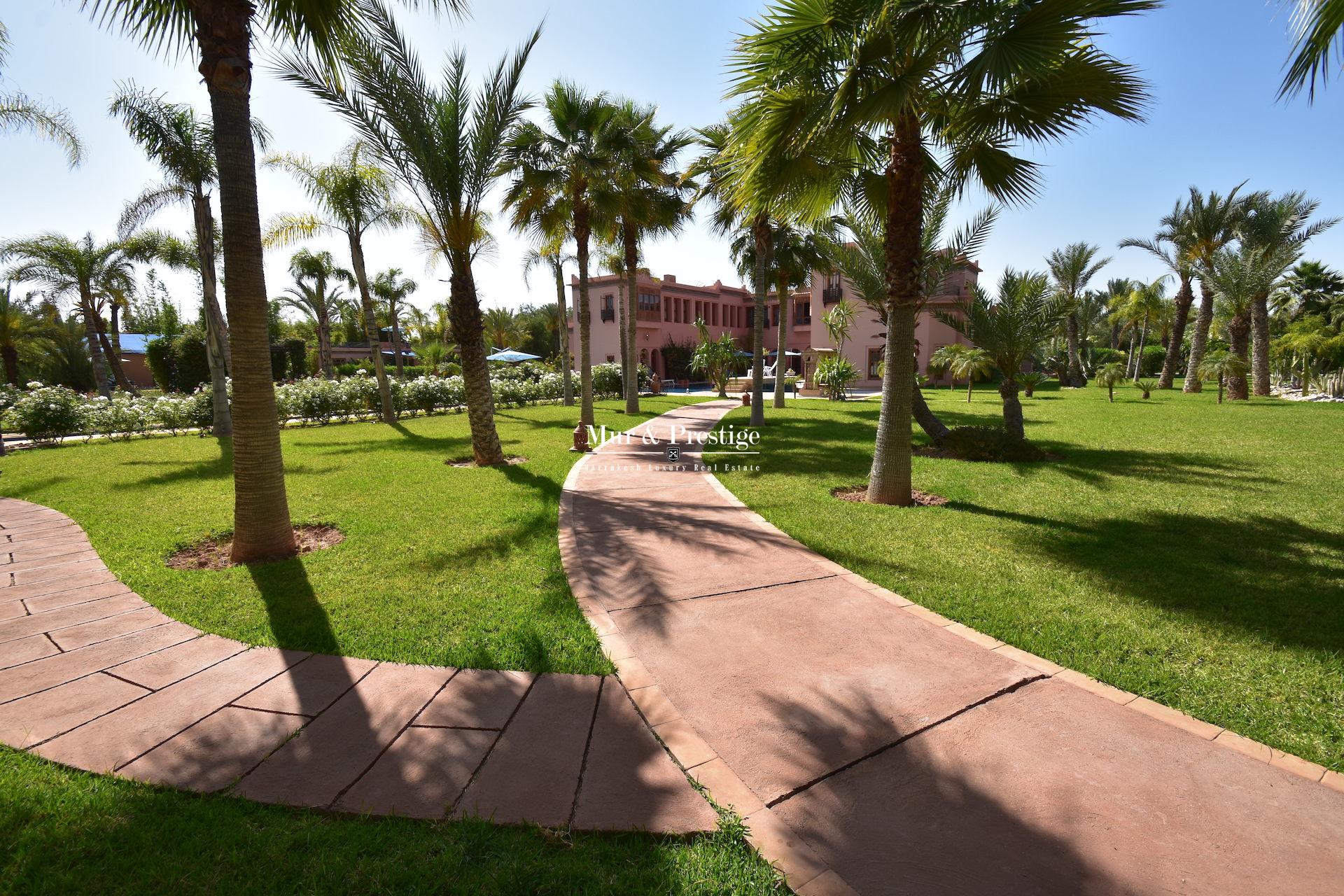 Palais à Vendre à la Palmeraie Marrakech -  Immobilier de Luxe - copie