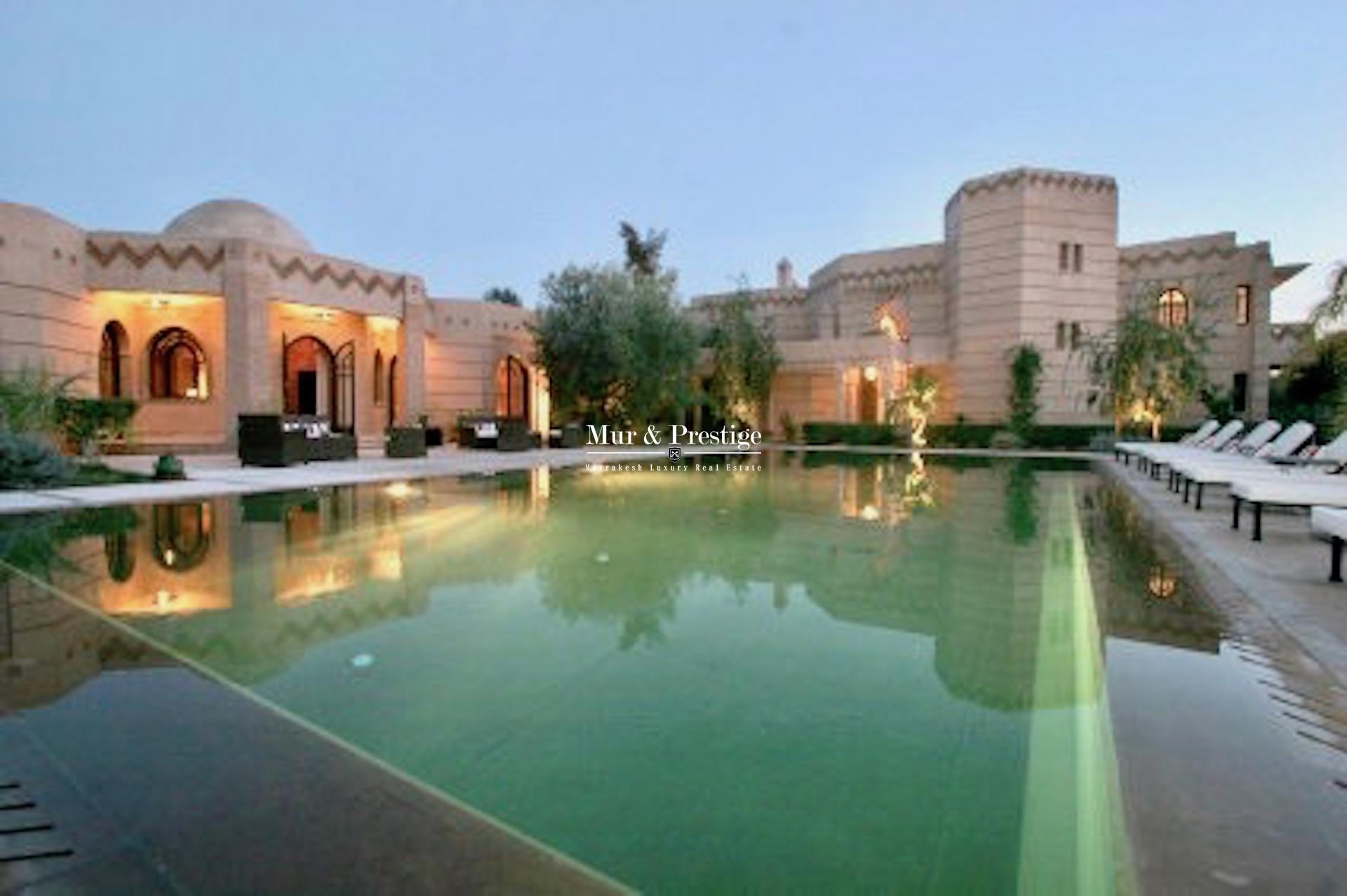 Villa à vendre au cœur de la Palmeraie à Marrakech  - copie