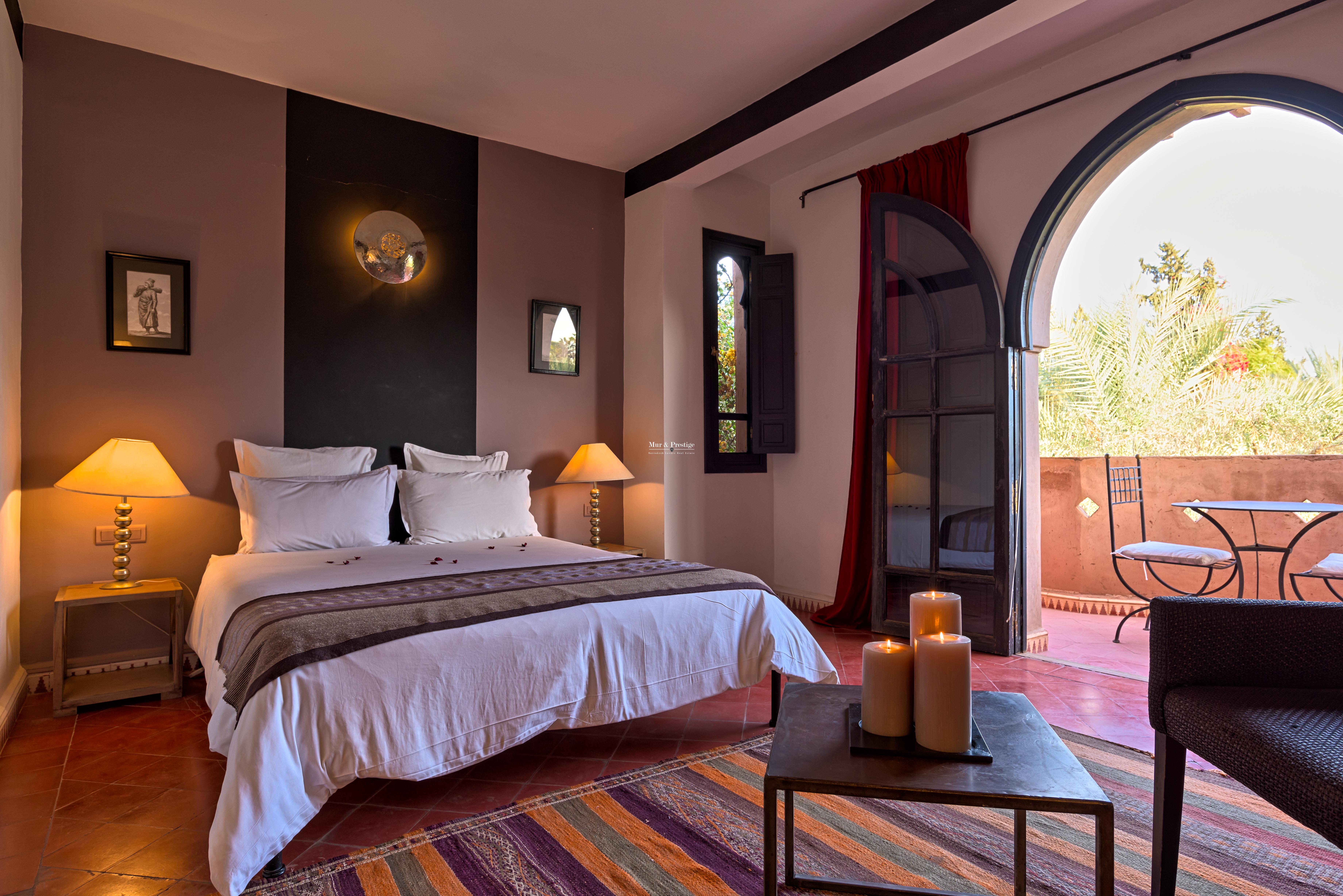 Villa à vendre au cœur de la Palmeraie à Marrakech  - copie