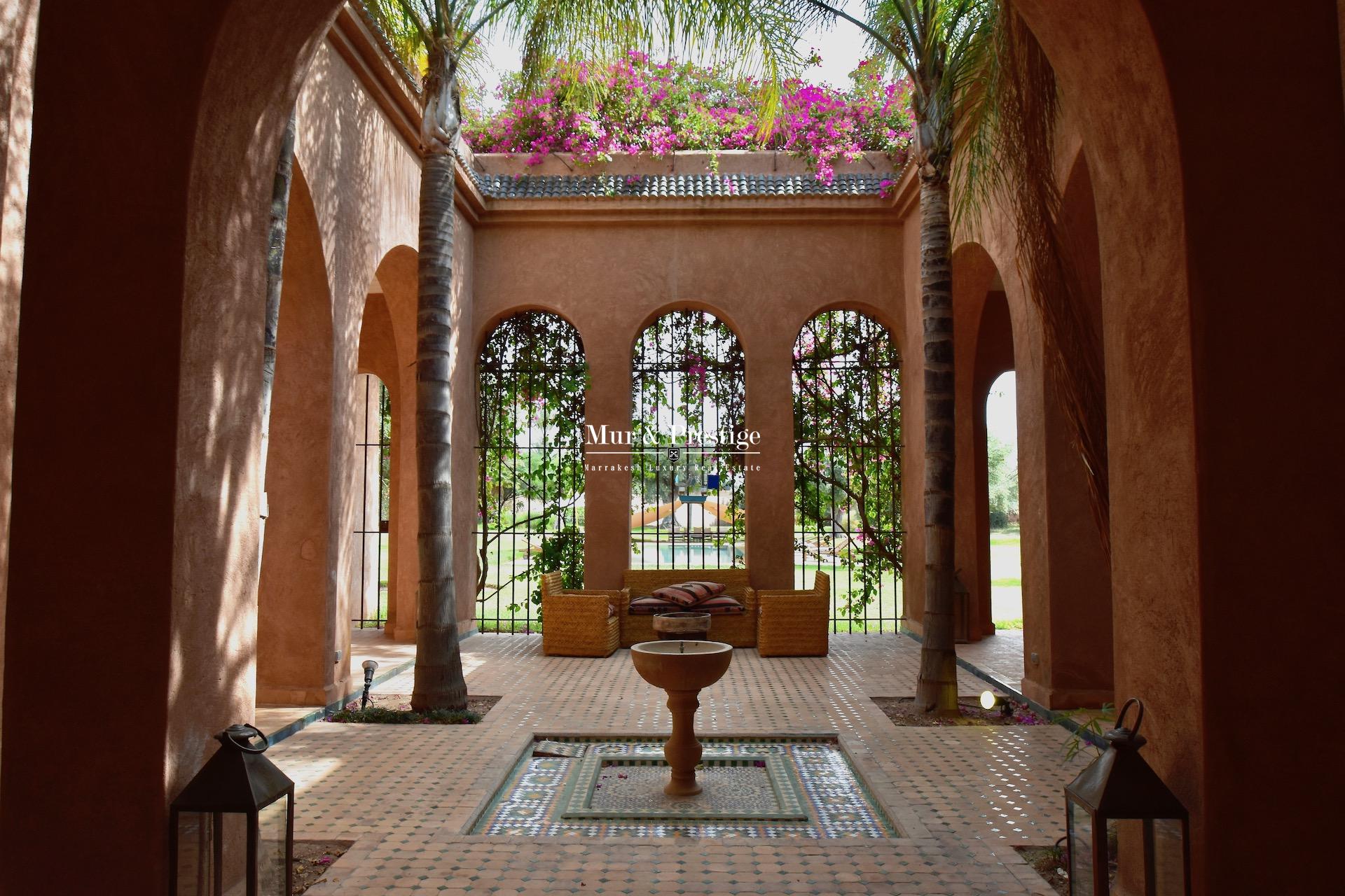 Location Saisonnière de Luxe à Marrakech