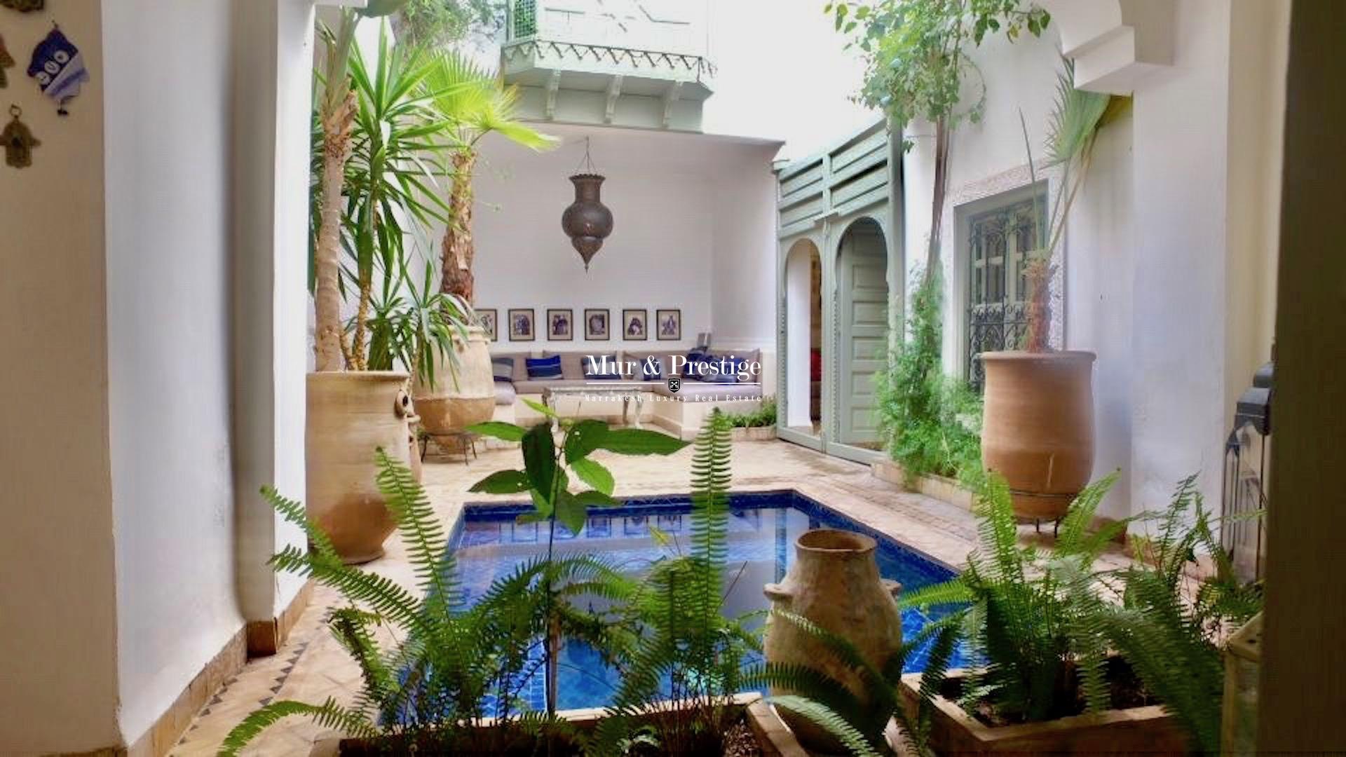 Riad en vente à Marrakech - Agence Immobilière 