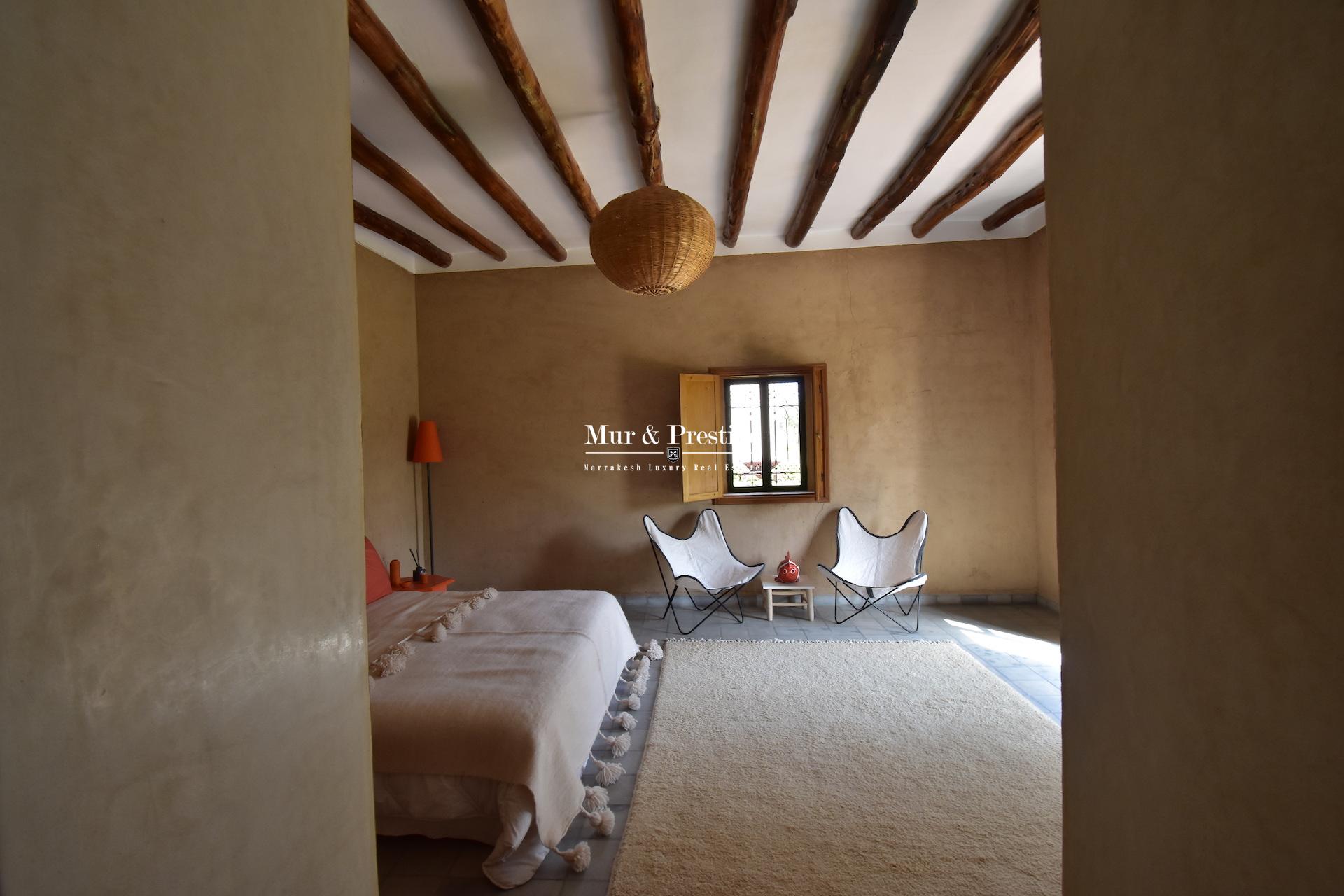 Agence Immobilière Marrakech - Maison Beldi Chic à Vendre 