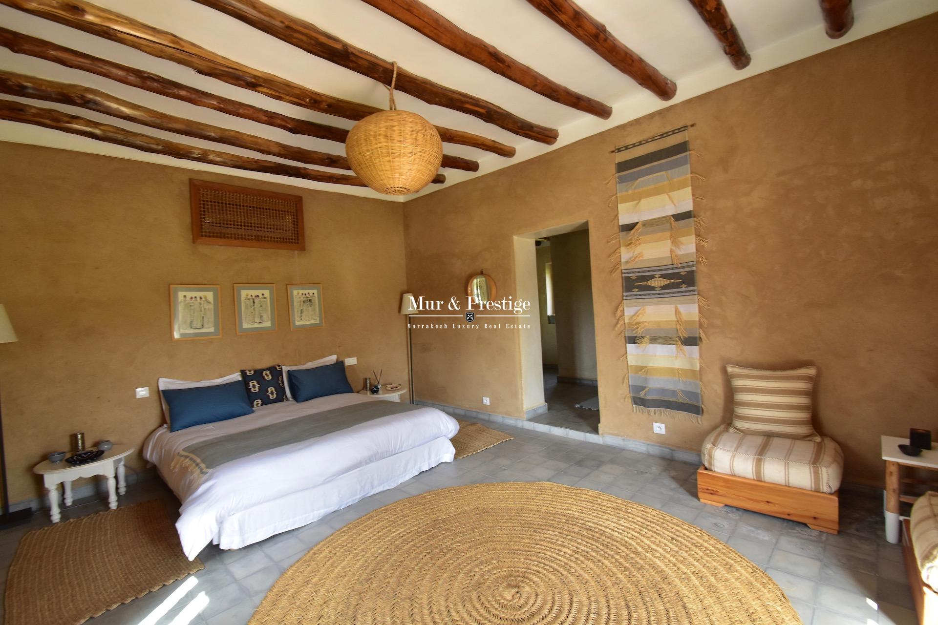 Agence Immobilière Marrakech - Maison Beldi Chic à Vendre 