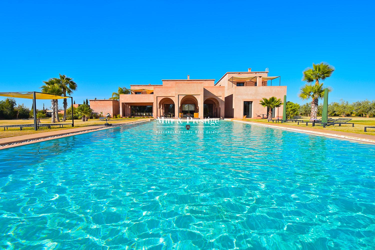 Villa Location Saisonnière à Marrakech - Agence Immobilière