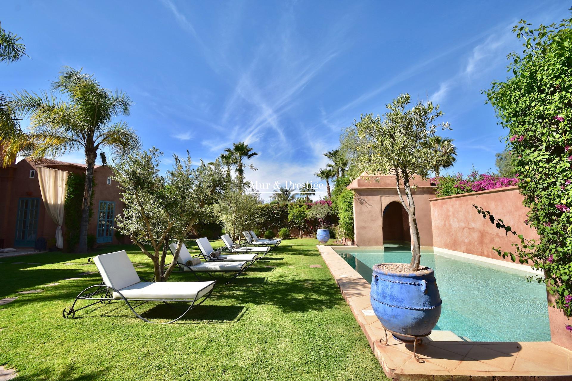Maison Charles Boccara en vente à Marrakech - Agence Immobilière