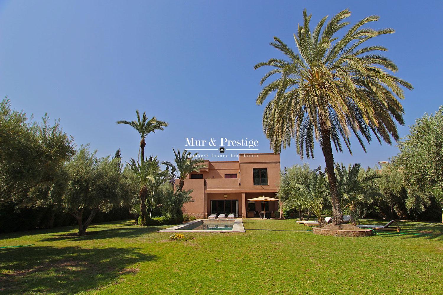 Villa à Louer à Marrakech proche école Américaine