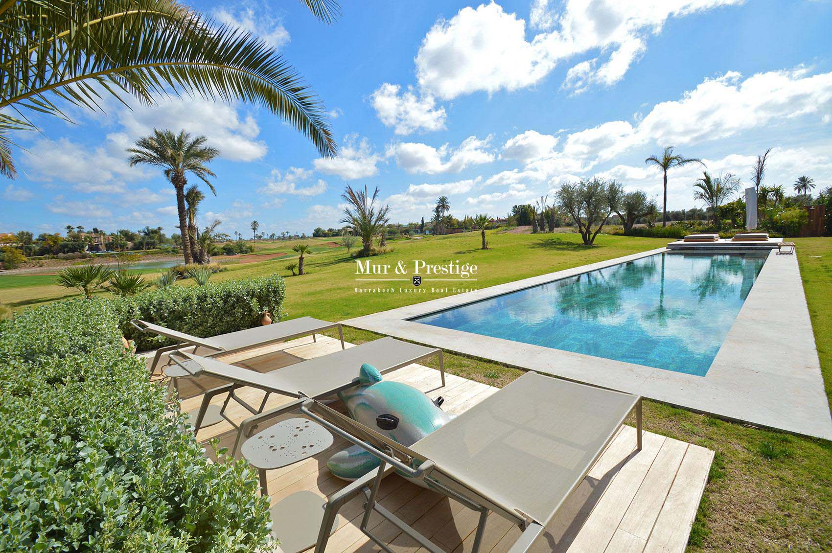 Sompteuse villa sur golf en vente a Marrakech - copie