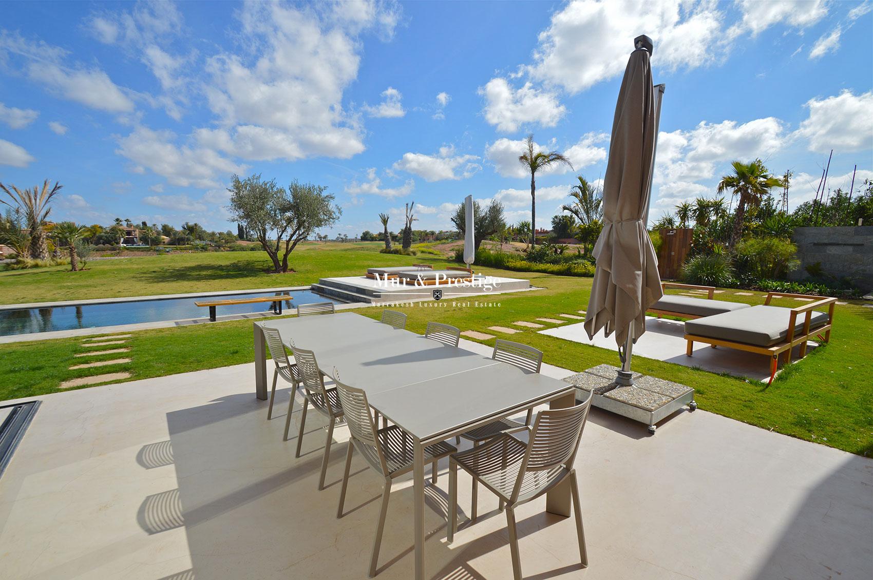 Sompteuse villa sur golf en vente a Marrakech - copie