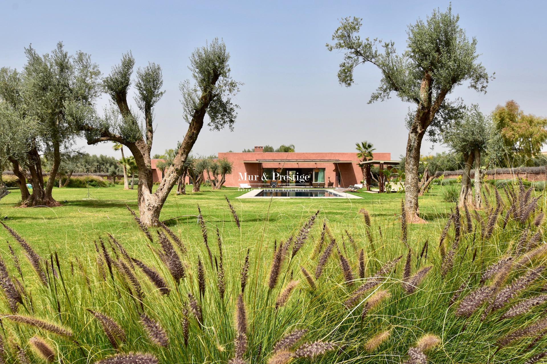 Maison en location vacances à Marrakech - Agence Immobilière 